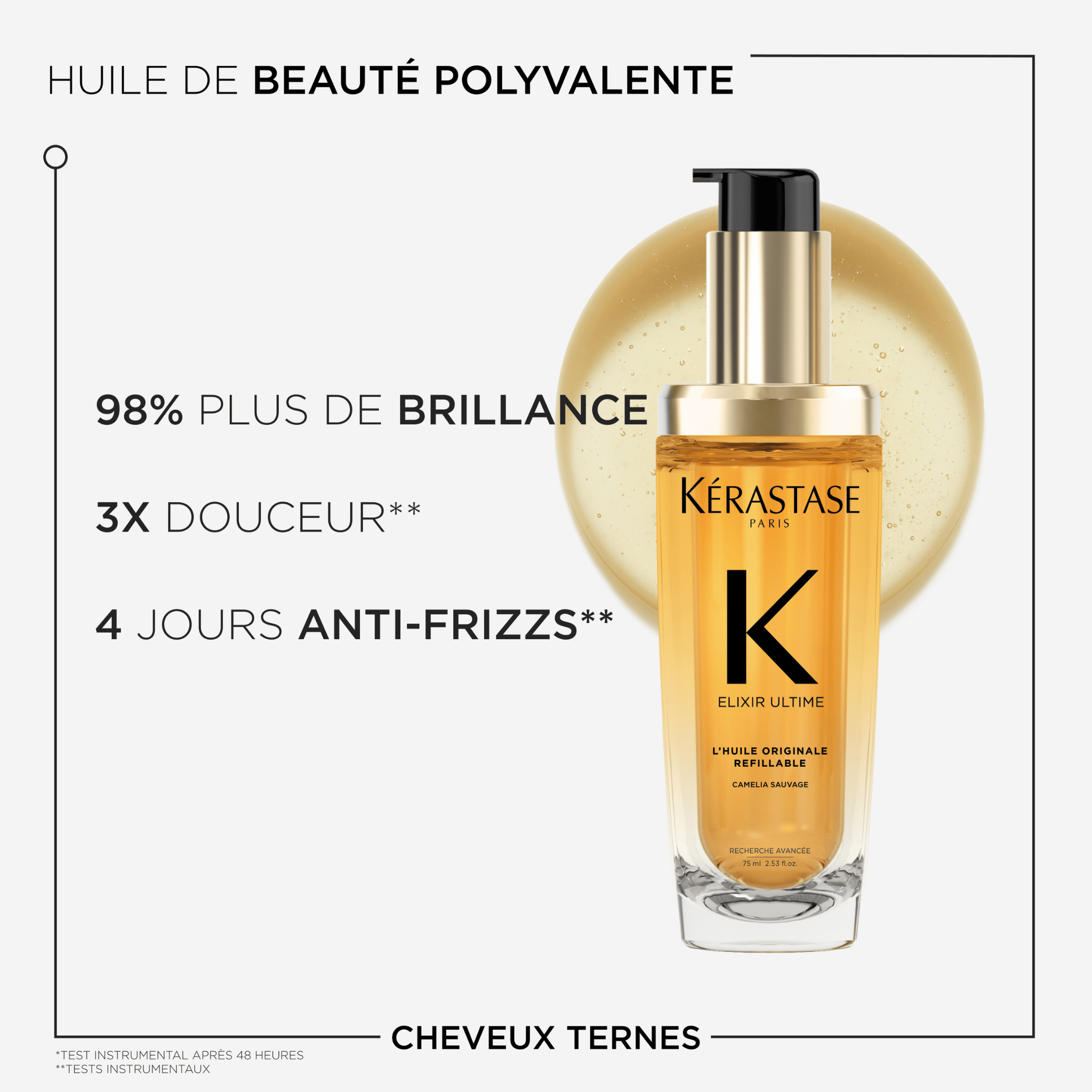 Prime avec Achat - Kérastase. Elixir Ultime Huile Originale - 2 ml - Concept C. Shop