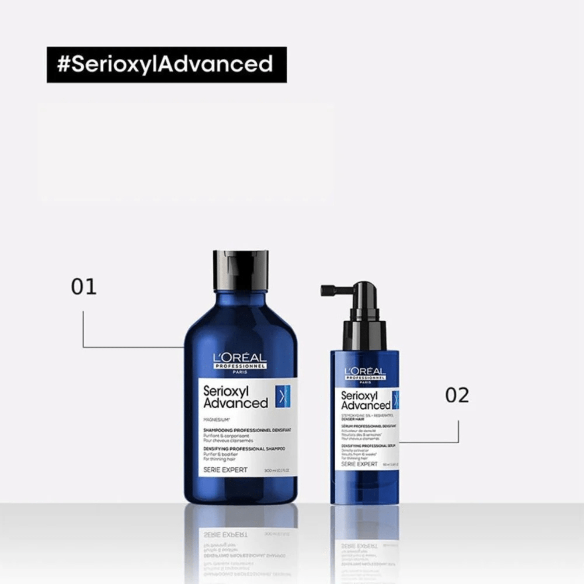 Prime avec Achat - L'Oréal. Série Expert Shampoing Serioxyl Advanced - 100 ml - Concept C. Shop