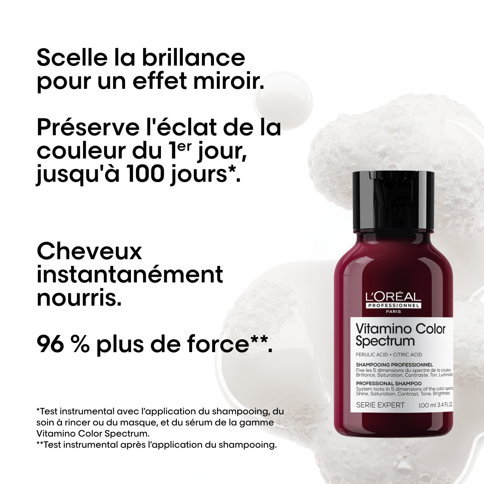 Prime avec Achat - L'Oréal. Série Expert Shampoing Vitamino Color Spectrum - 100 ml - Concept C. Shop