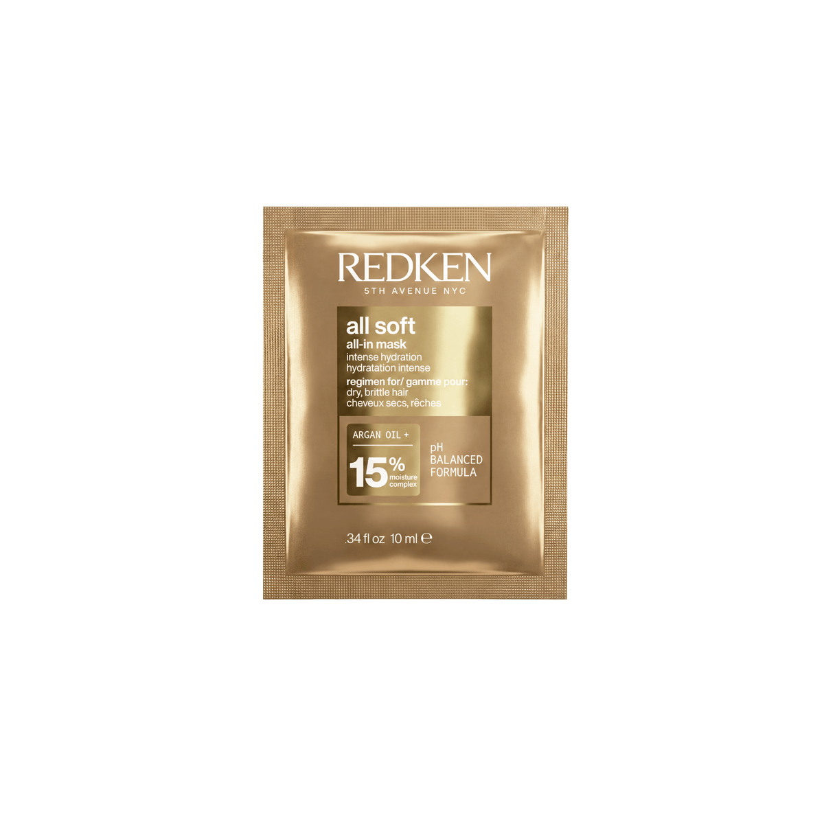Prime avec Achat - Redken. Masque All-In All Soft - 10 ml - Concept C. Shop