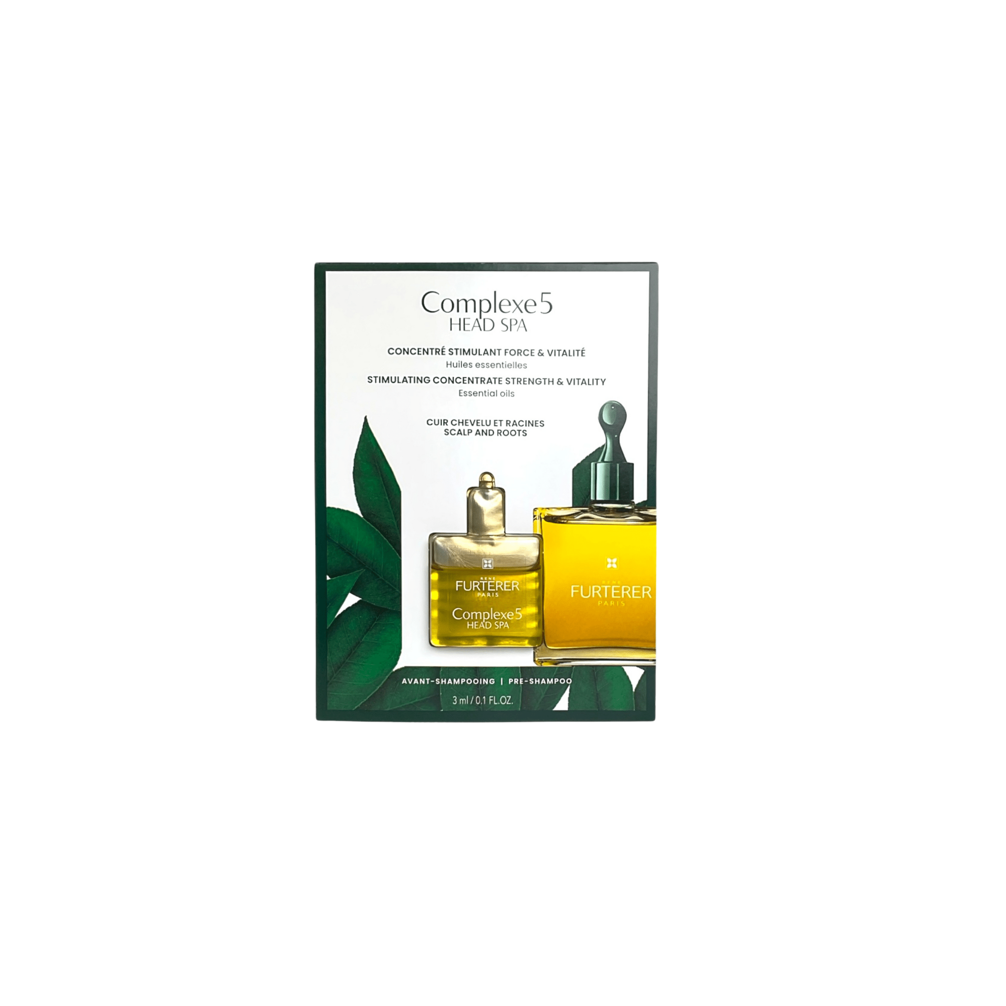 Prime avec Achat - René Furterer. Complexe 5 Head Spa Concentré Aux Huiles Essentielles - 3 ml - Concept C. Shop