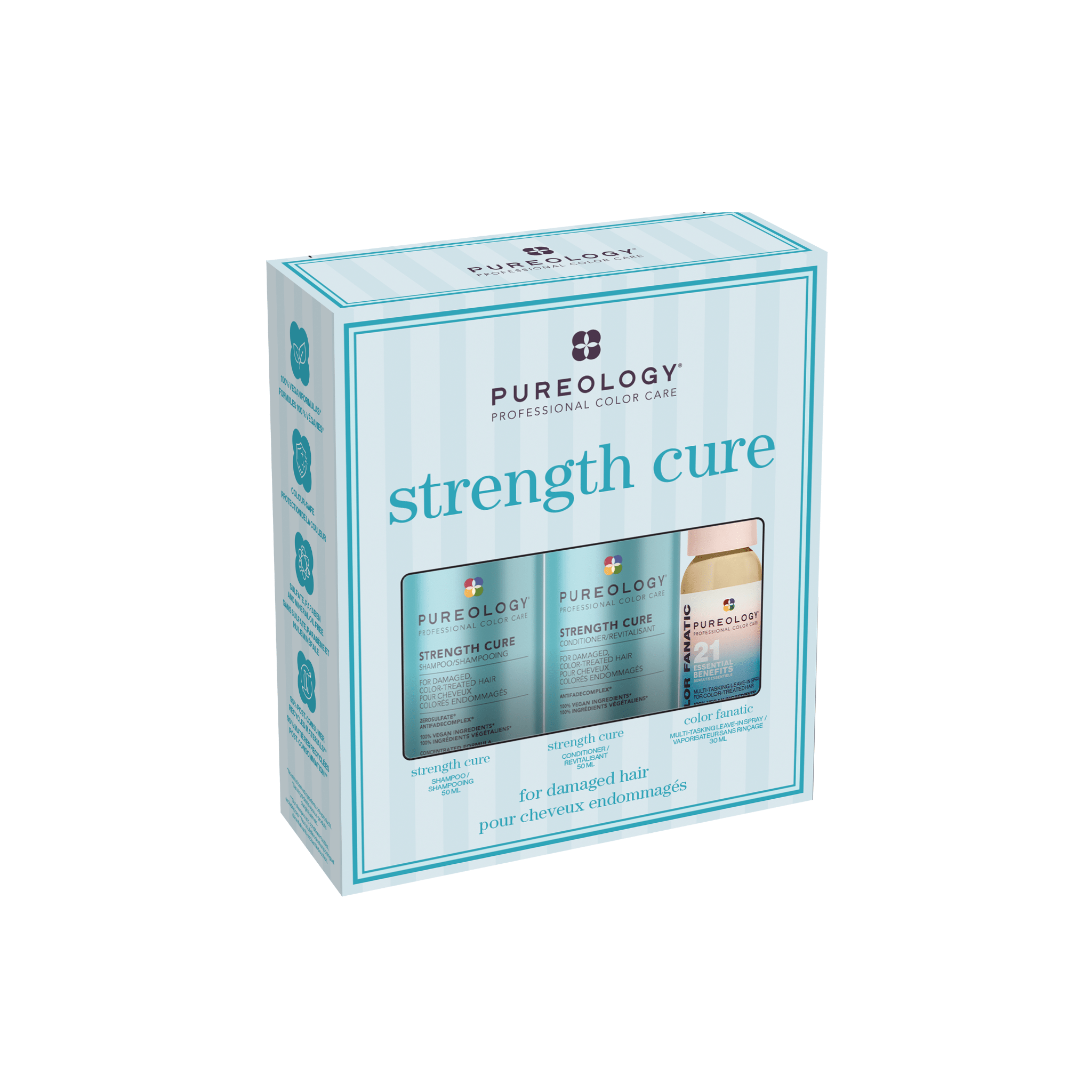 Pureology. Coffret Des Fêtes Découverte Strength Cure (Lancement 1er Septembre 2025) - Concept C. Shop