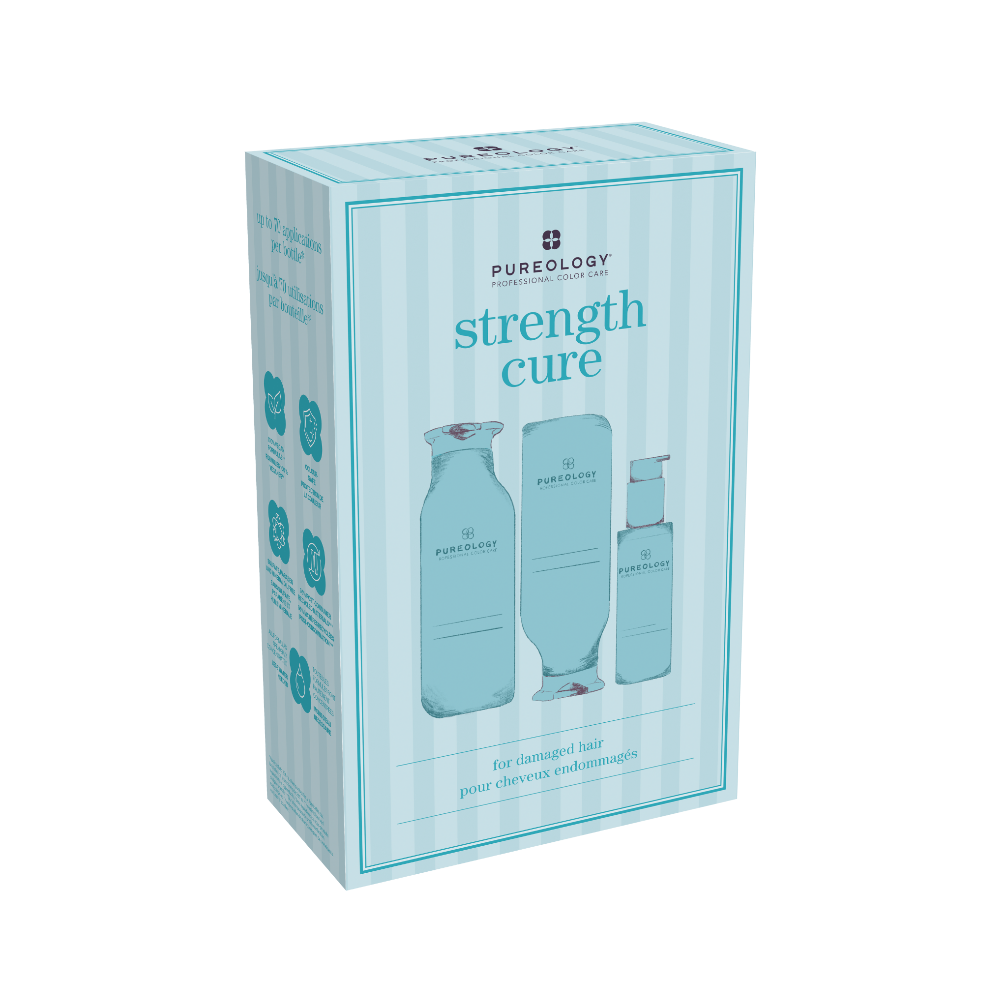Pureology. Coffret Des Fêtes Strength Cure (Lancement 1er Septembre 2025) - Concept C. Shop