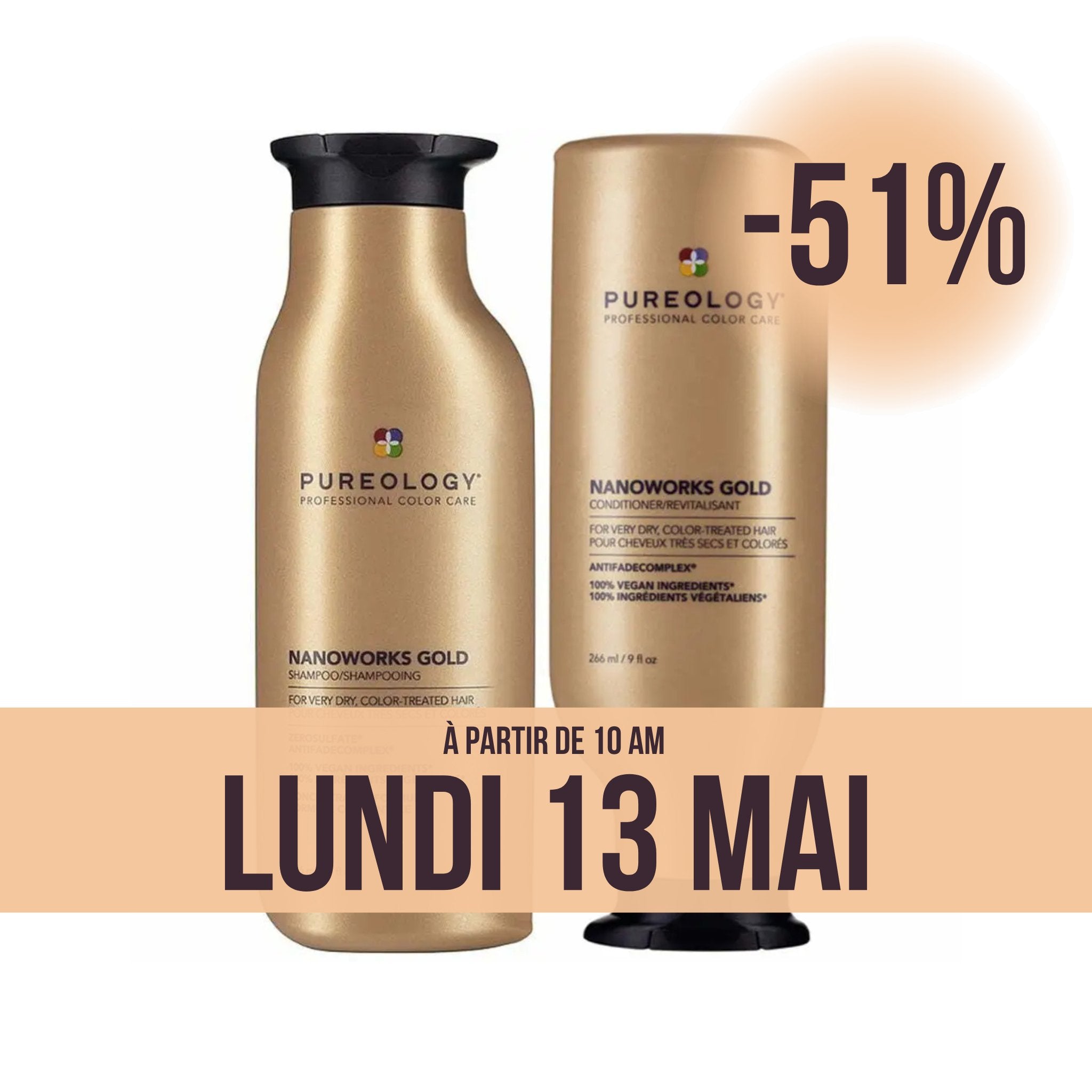 Pureology. Duo Nanoworks Gold - 266 ml - Concept C. Shop