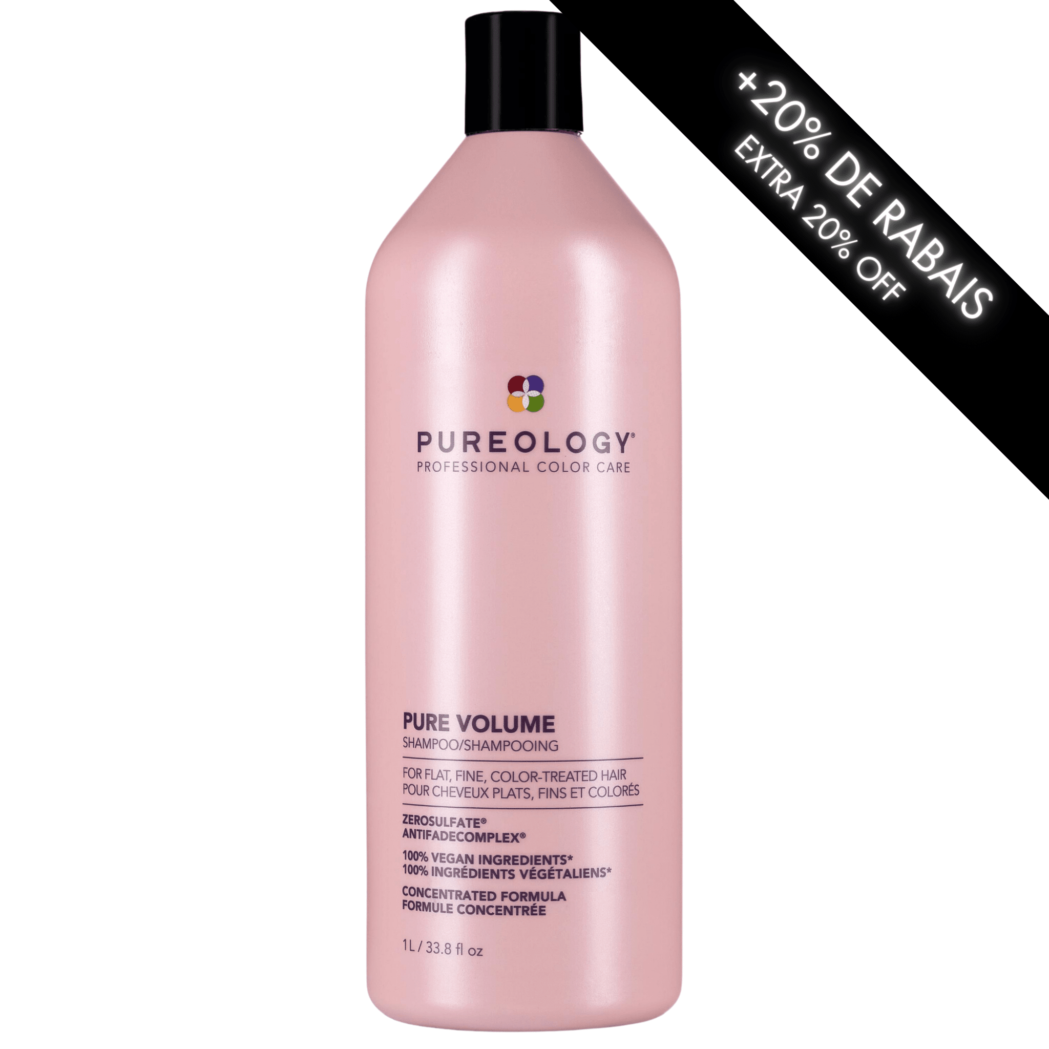 Pureology. Shampoing Pure Volume - 1000 ml - Concept C. Shop