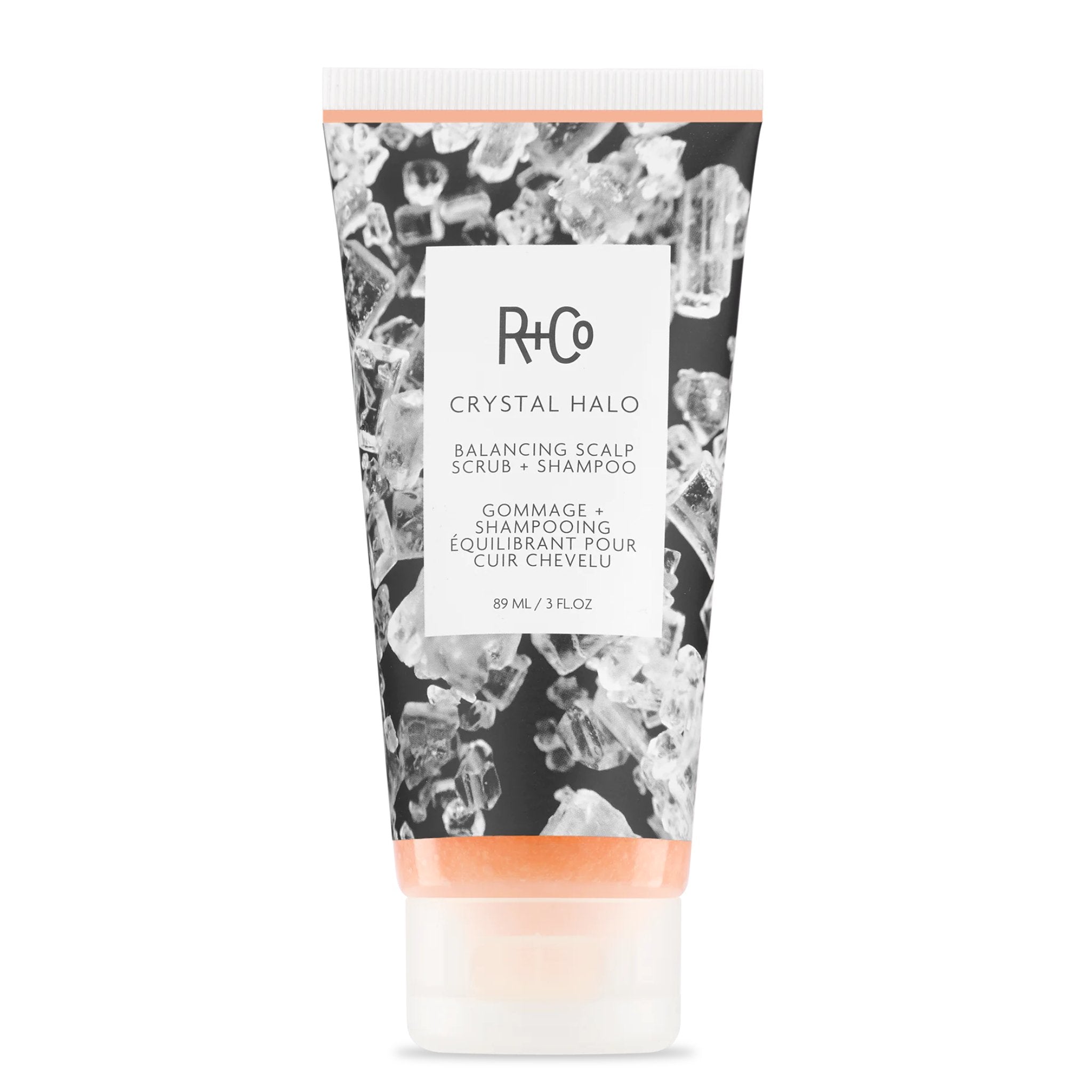 R+Co. Crystal Halo Gommage + Shampoing Équilibrant pour Cuir Chevelu - 89 ml - Concept C. Shop