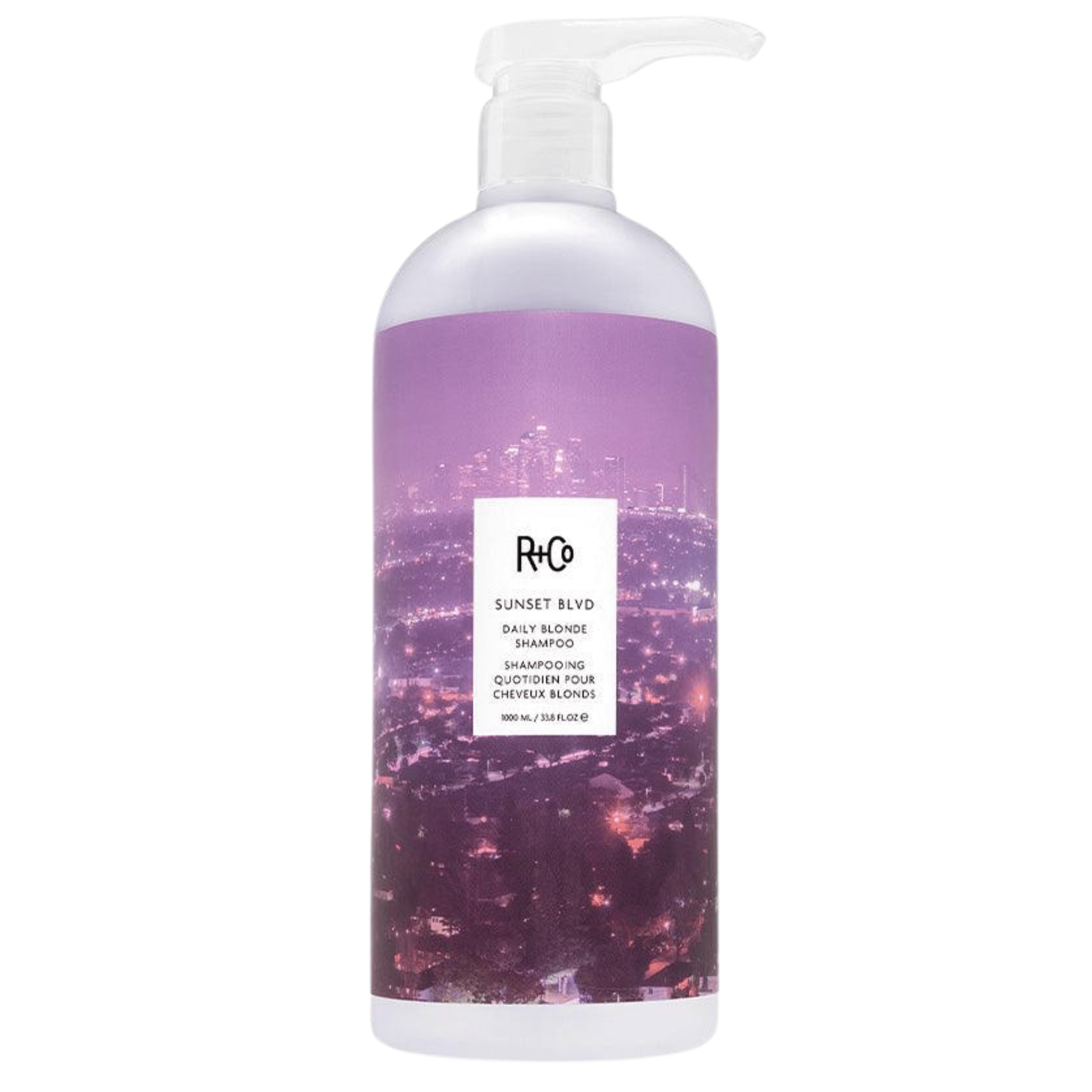 R+Co. Sunset Blvd Shampoing Quotidien pour Cheveux Blonds - 1000 ml - Concept C. Shop