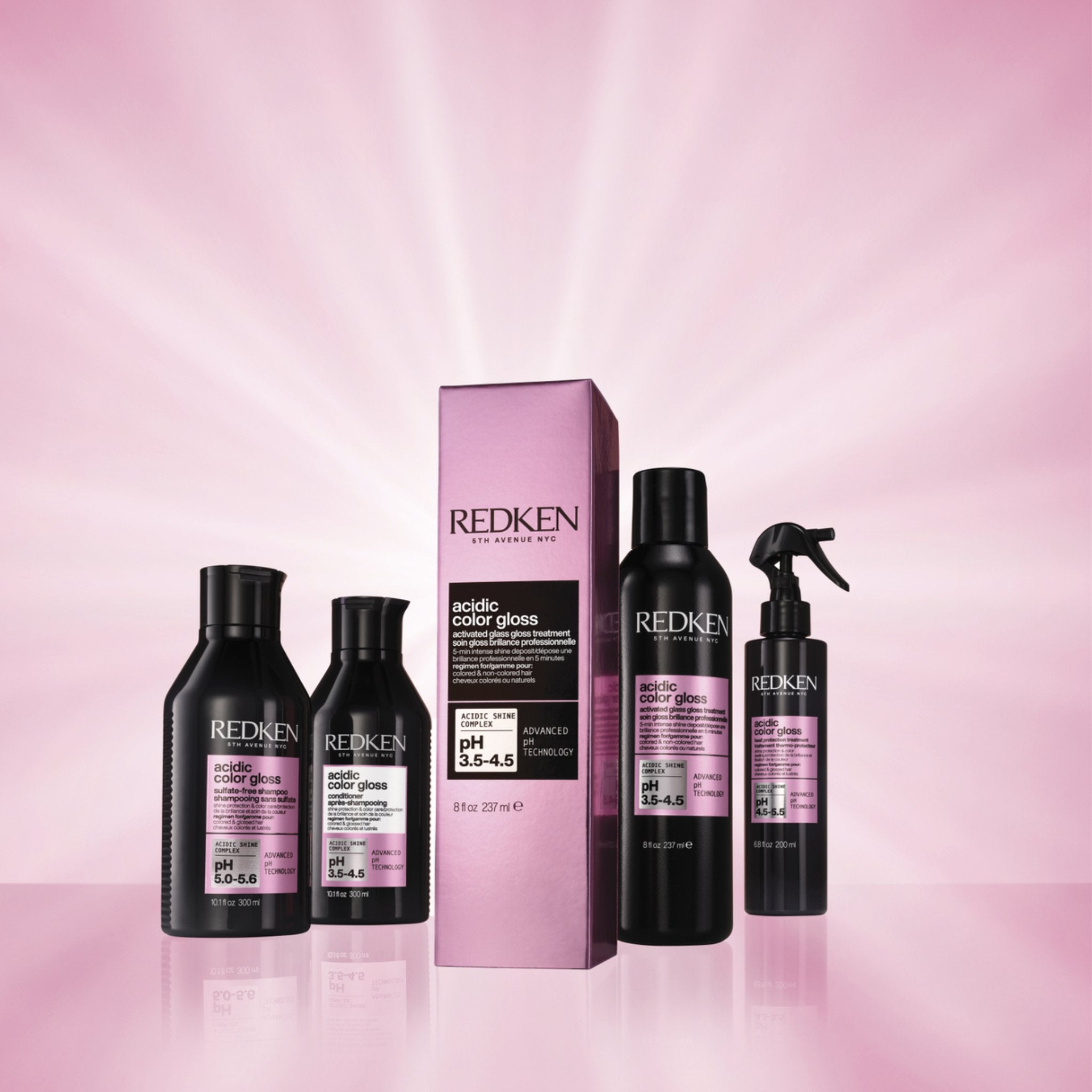 Redken. Acidic Color Gloss Shampoing - 1000 ml - Concept C. Shop