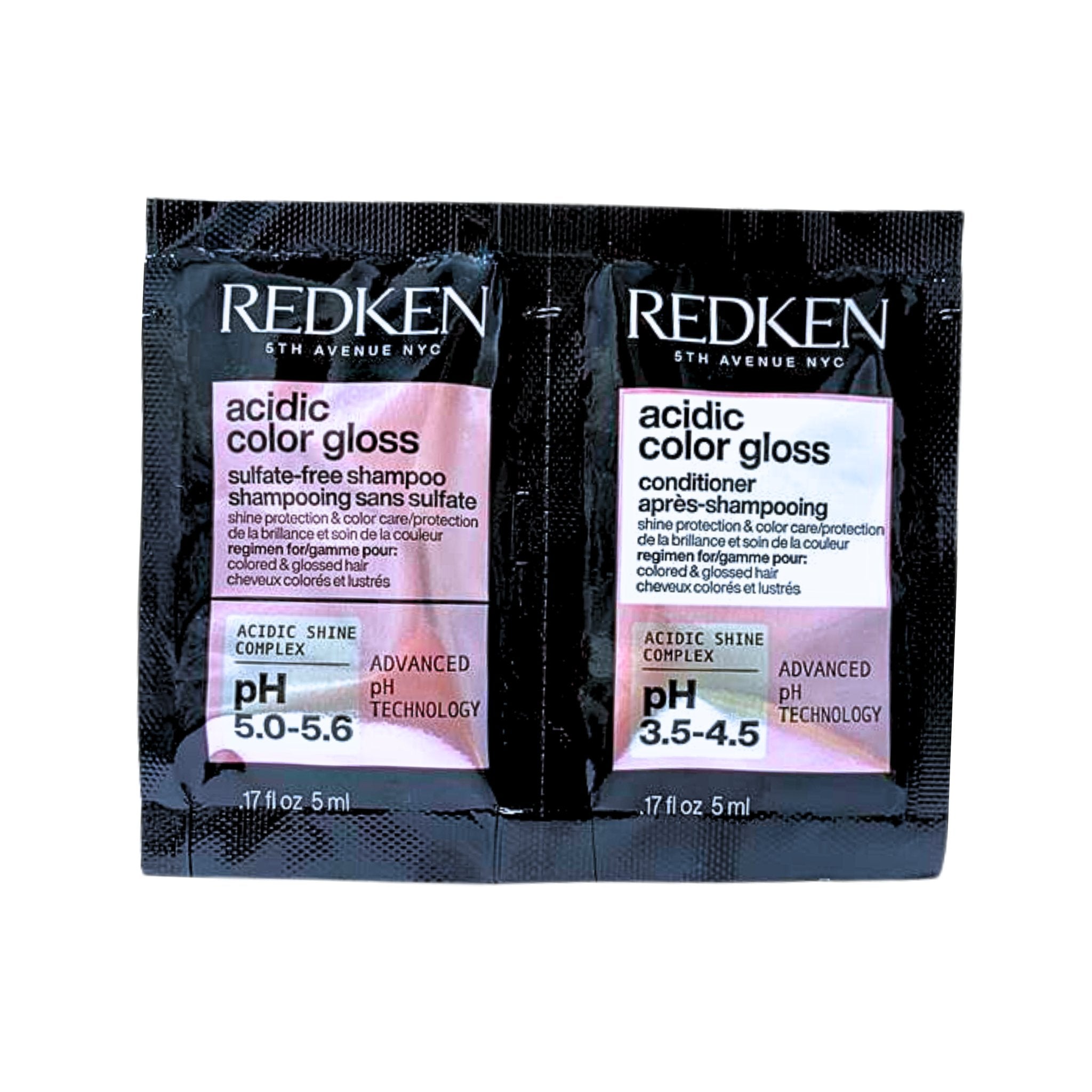 Redken. Acidic Color Gloss Shampoing et Revitalisant - 2 X 5 ml (Promo Fête de la Reine) - Concept C. Shop