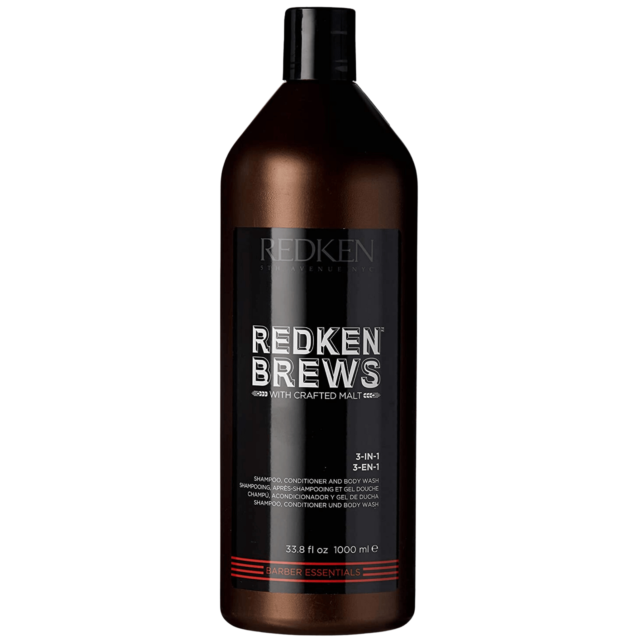 Redken Brews. 3 - en - 1 Shampoing. Revitalisant et Nettoyant - 1000 ml - Concept C. Shop