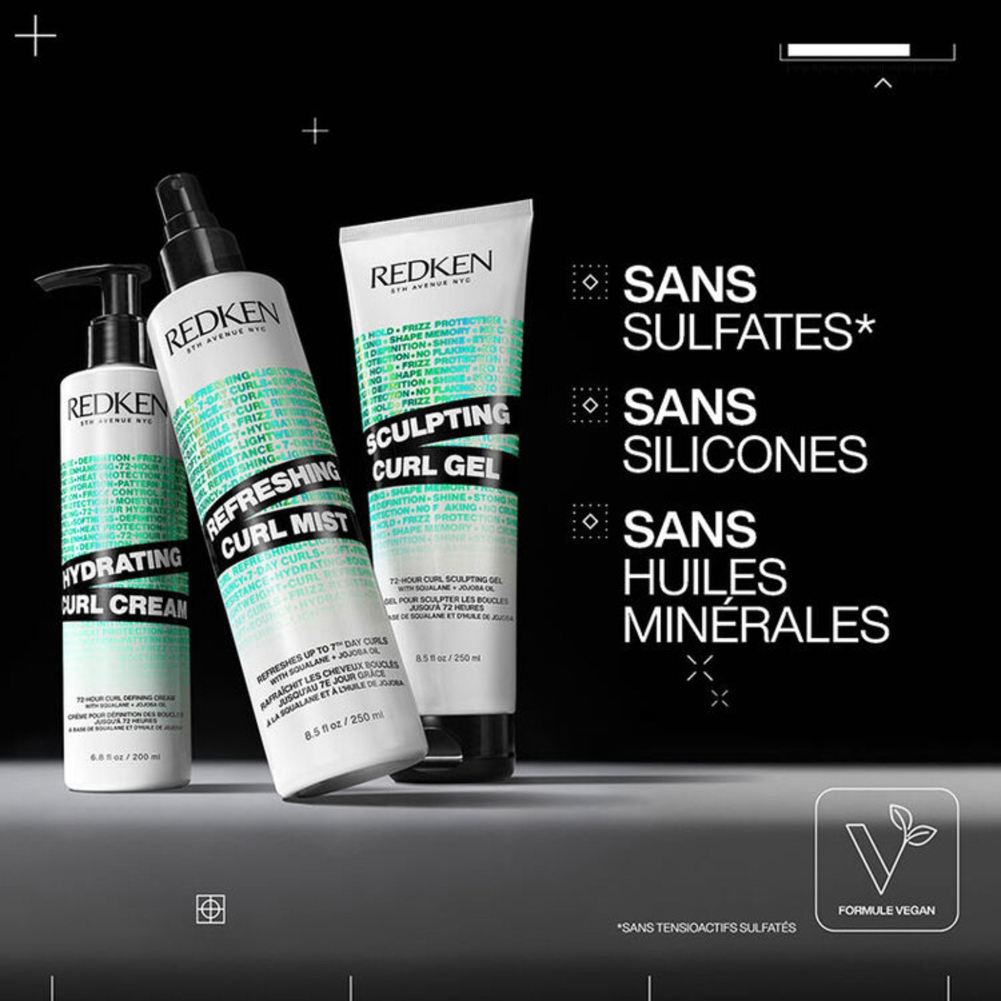 Redken. Brume Rafraîchissante pour Boucles Styling Curls - 250 ml - Concept C. Shop