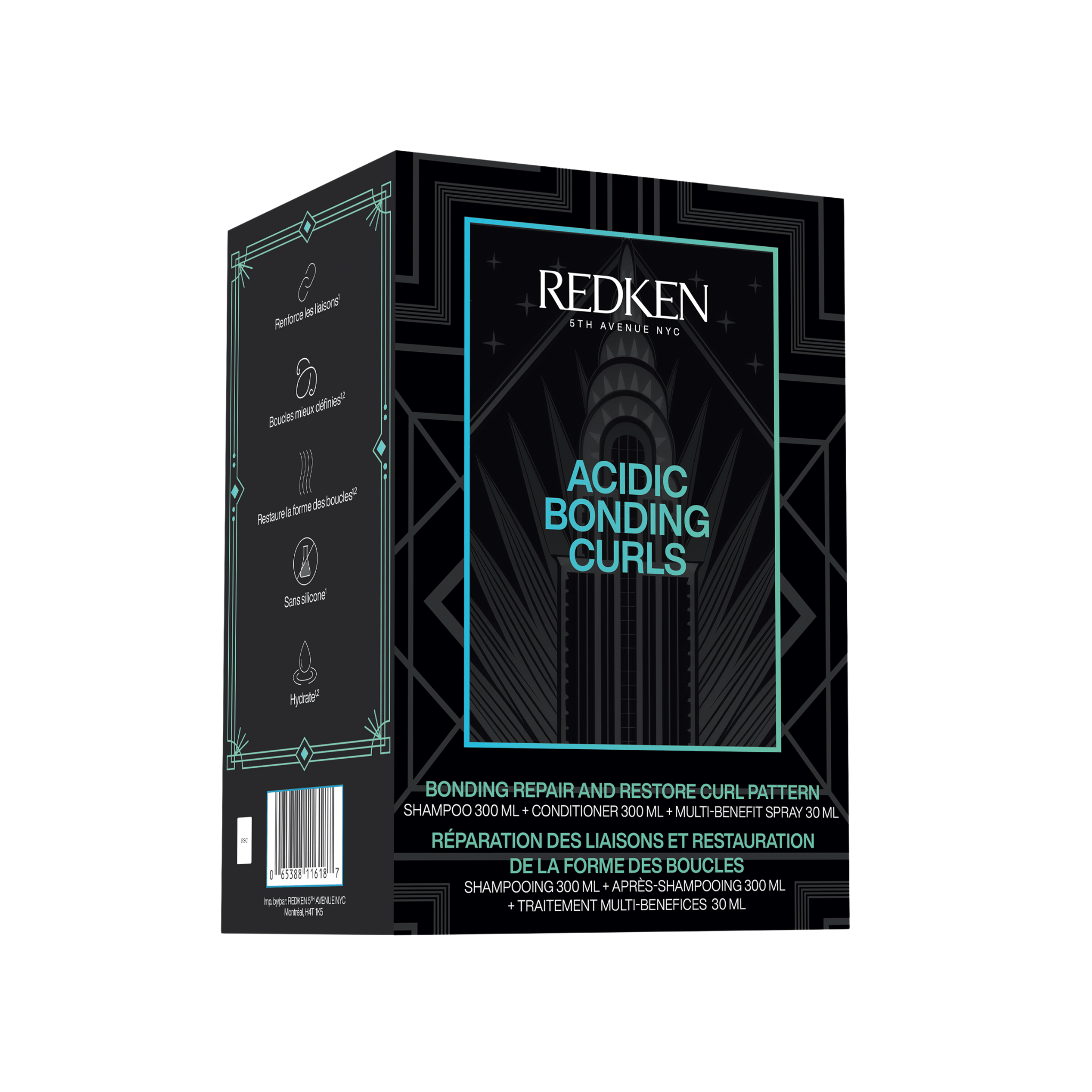 Redken. Coffret Des Fêtes - Acidic Bonding Curls - Concept C. Shop