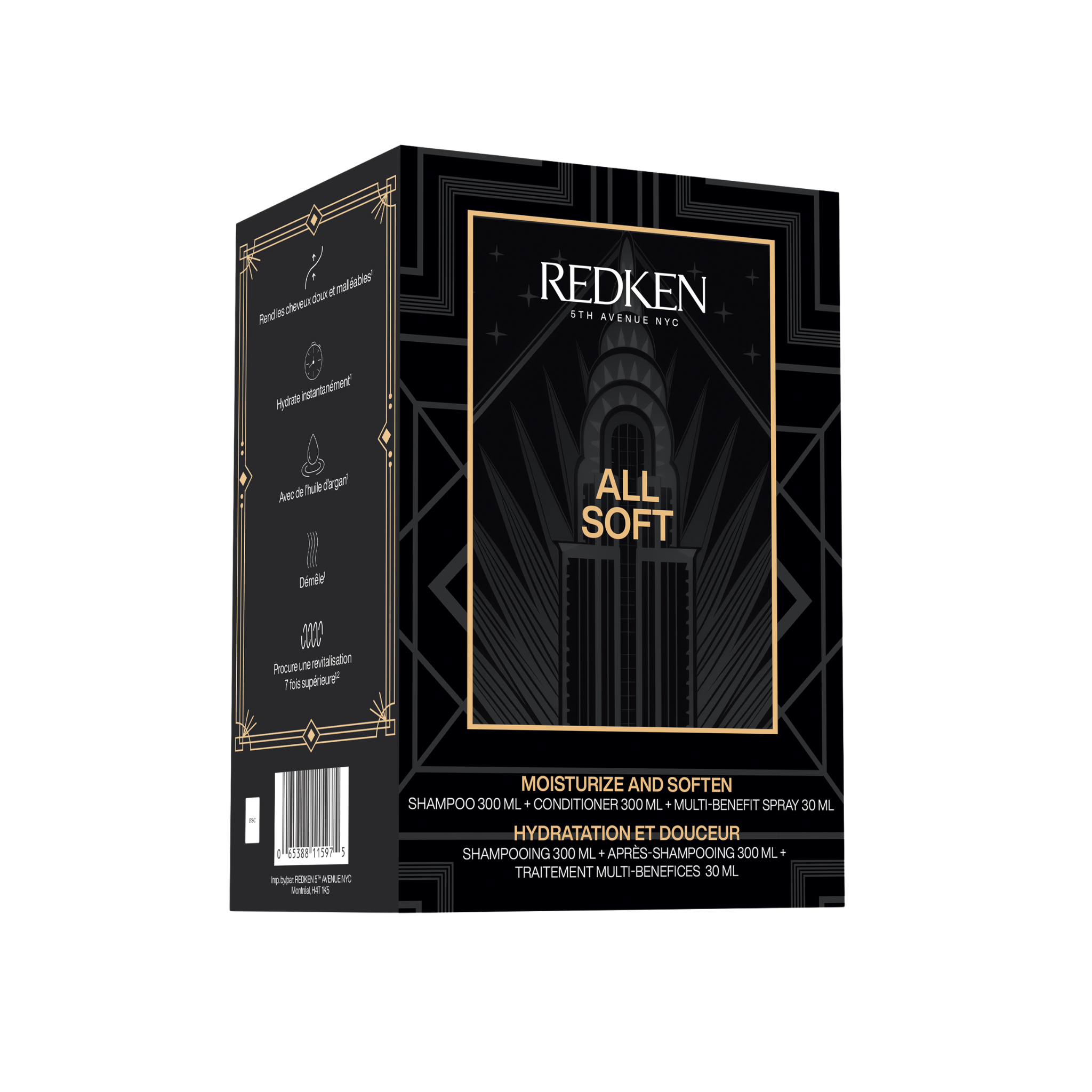 Redken. Coffret Des Fêtes - All Soft - Concept C. Shop