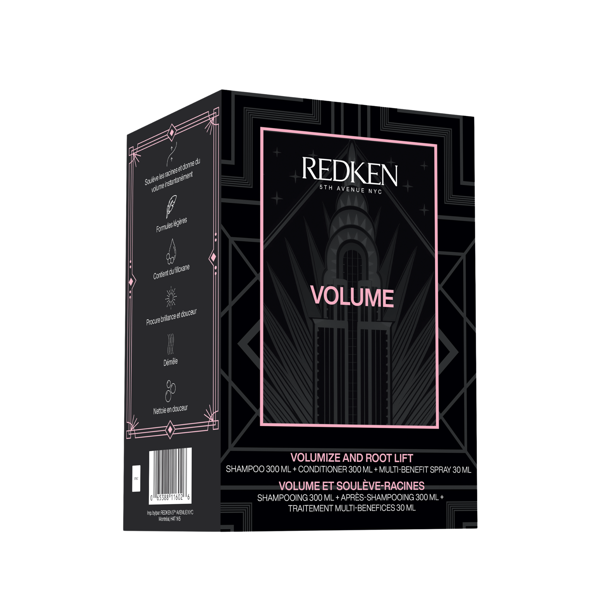 Redken. Coffret Des Fêtes - Volume Injection - Concept C. Shop