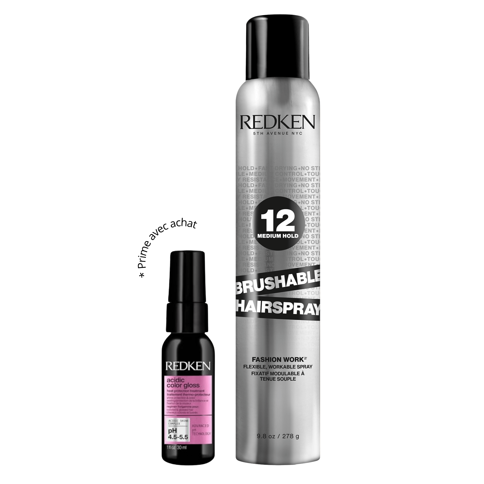 Redken. Fixatif Tenue Souple Brushable 12 - 290 ml - Concept C. Shop