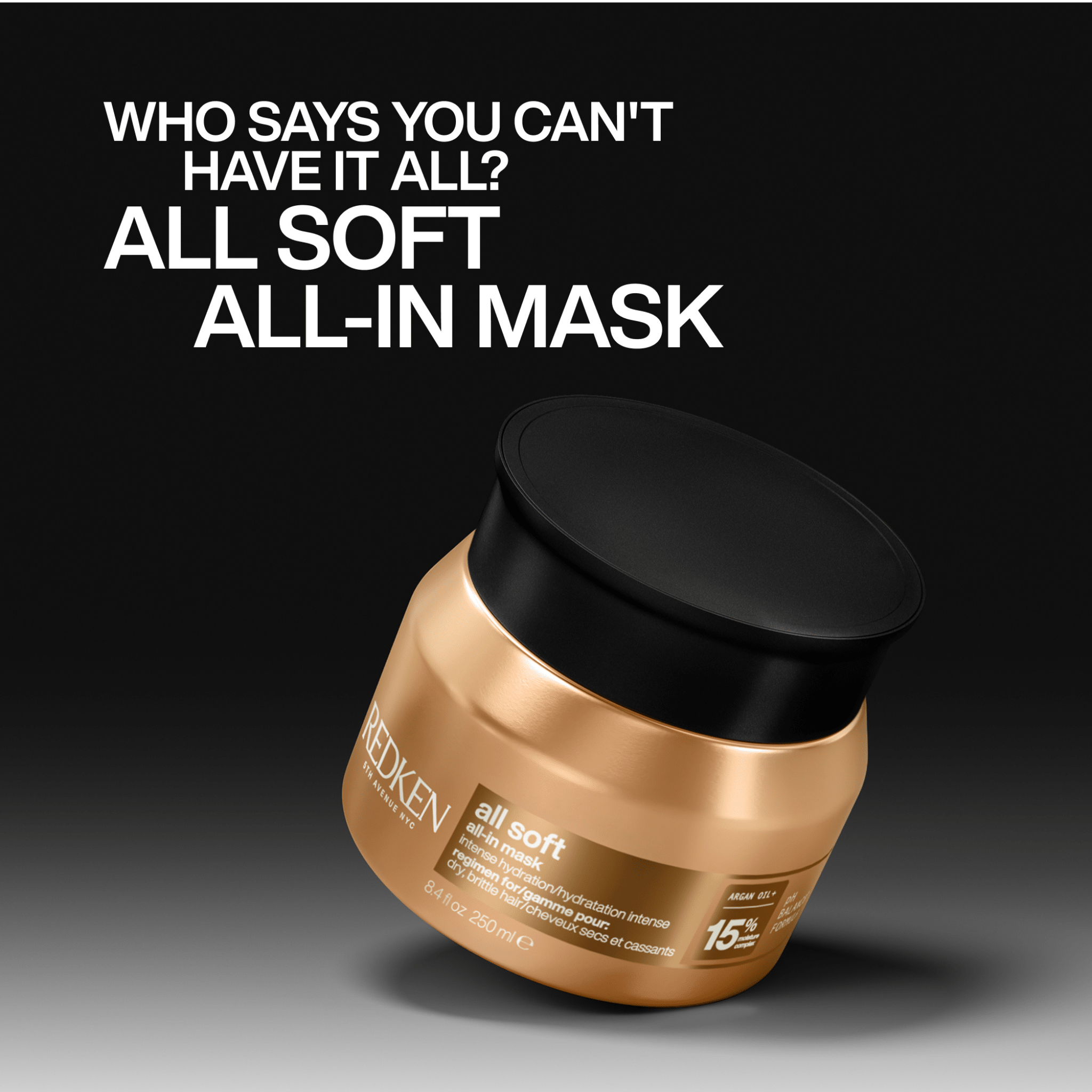 Redken. Masque All-In All Soft - 250 ml - Concept C. Shop