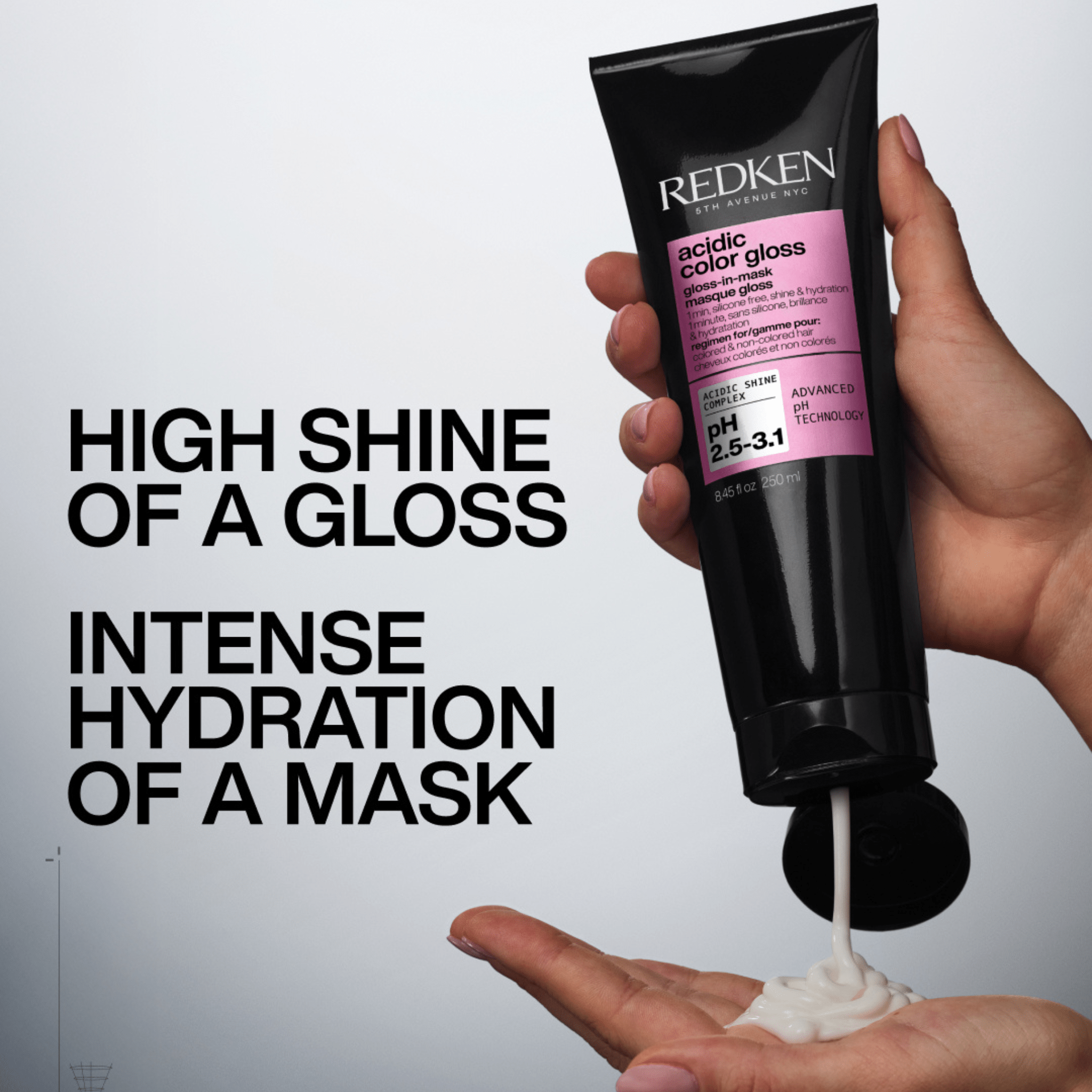 Redken. Masque Gloss 1 Minute Acidic Color Gloss - 250 ml - Concept C. Shop