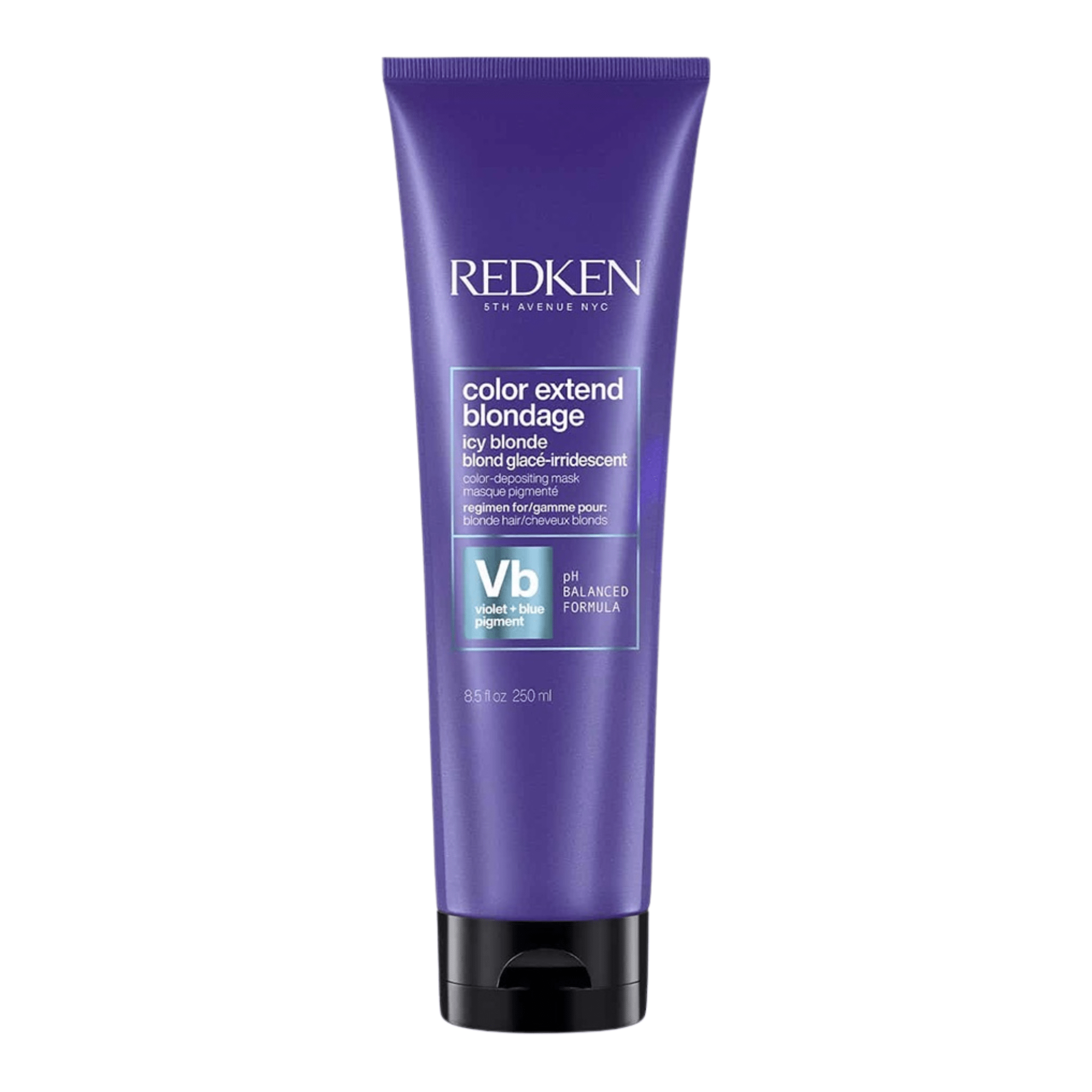 Redken. Masque Pigmenté Blond Glacé - Irridescent Color Extend Blondage - 250 ml - Concept C. Shop