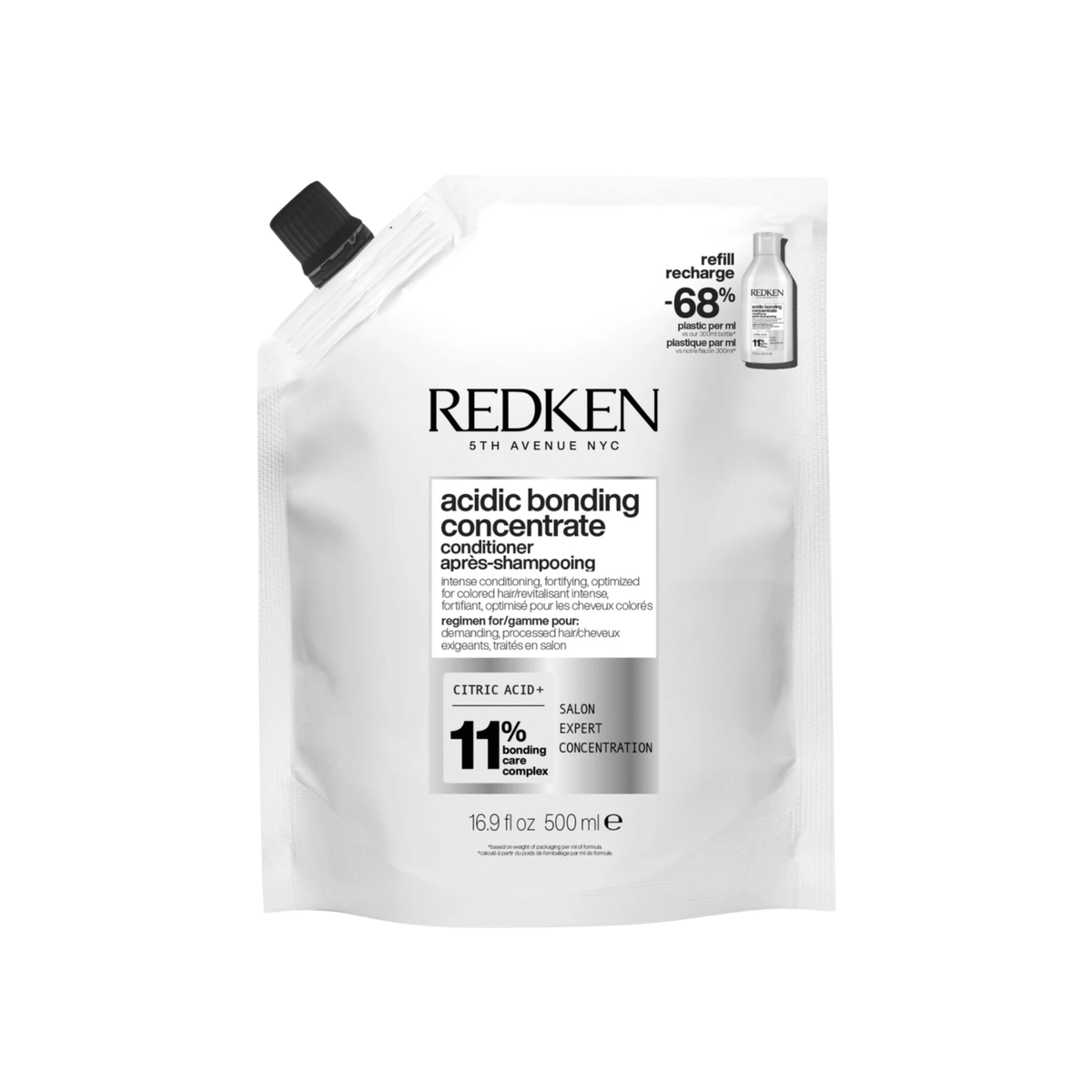 Redken. Recharge Revitalisant Acidic Bonding Concentrate 11% - 500 ml - Concept C. Shop