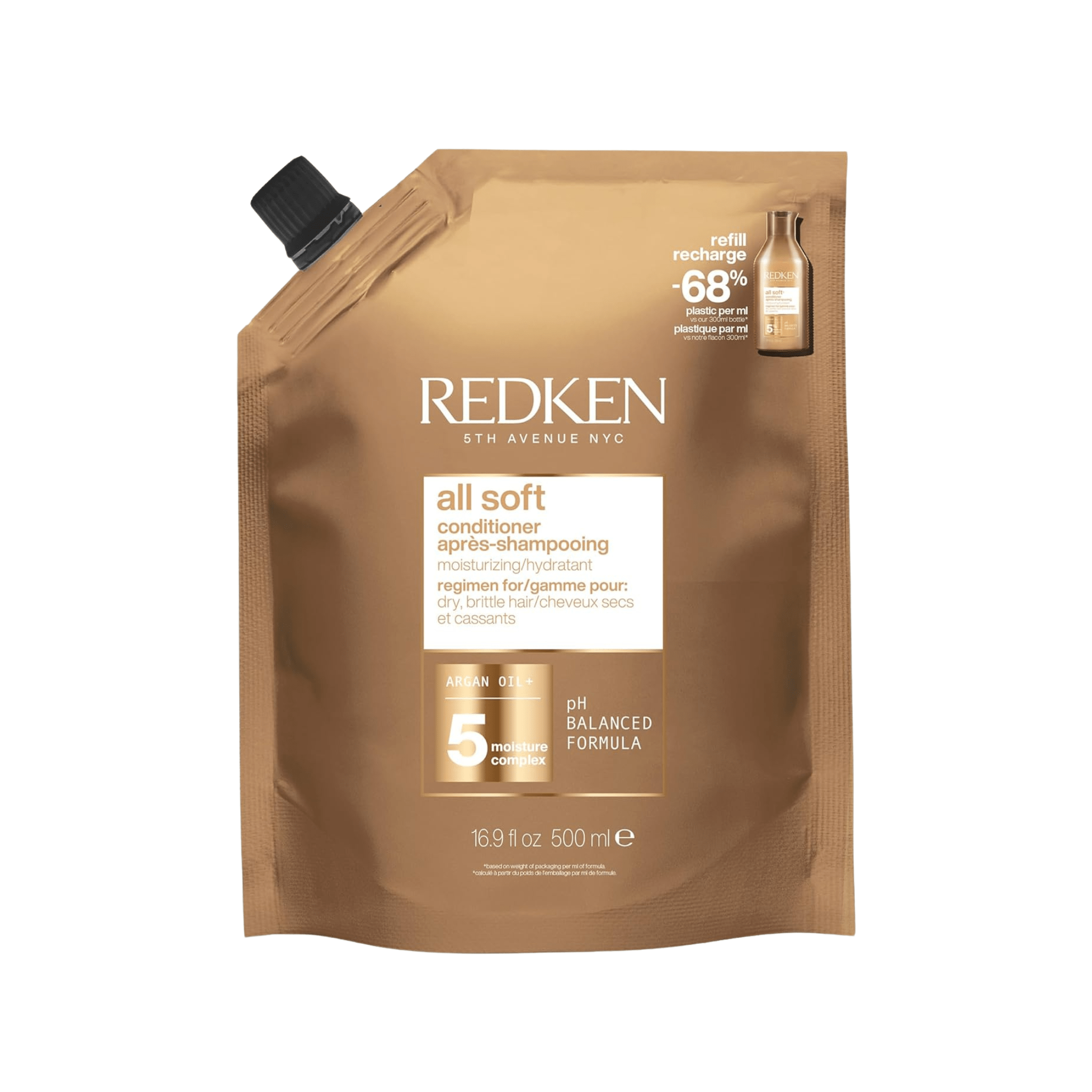 Redken. Recharge Revitalisant All Soft - 500 ml - Concept C. Shop