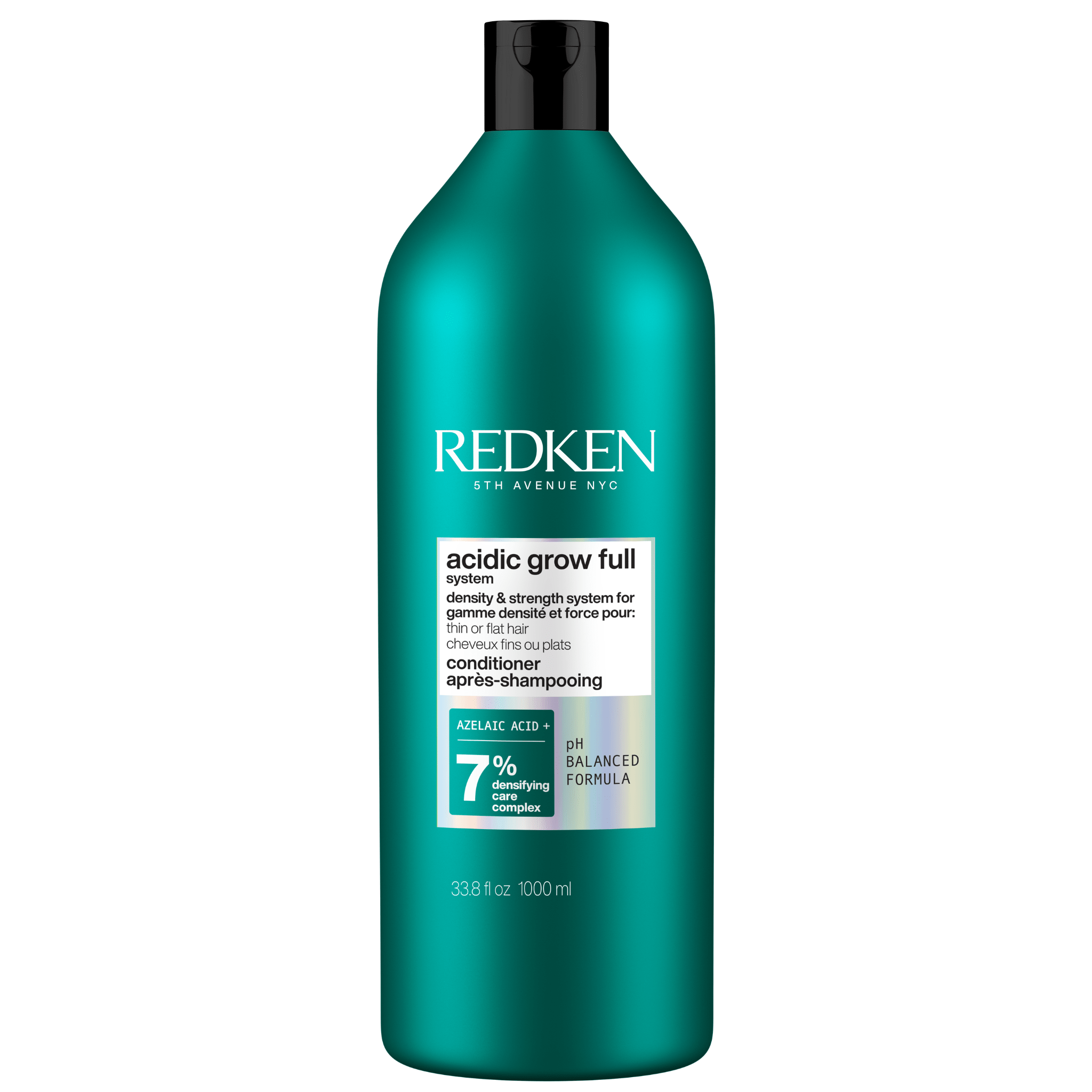 Redken. Revitalisant Densité et Force Acidic Grow Full - 1000 ml - Concept C. Shop