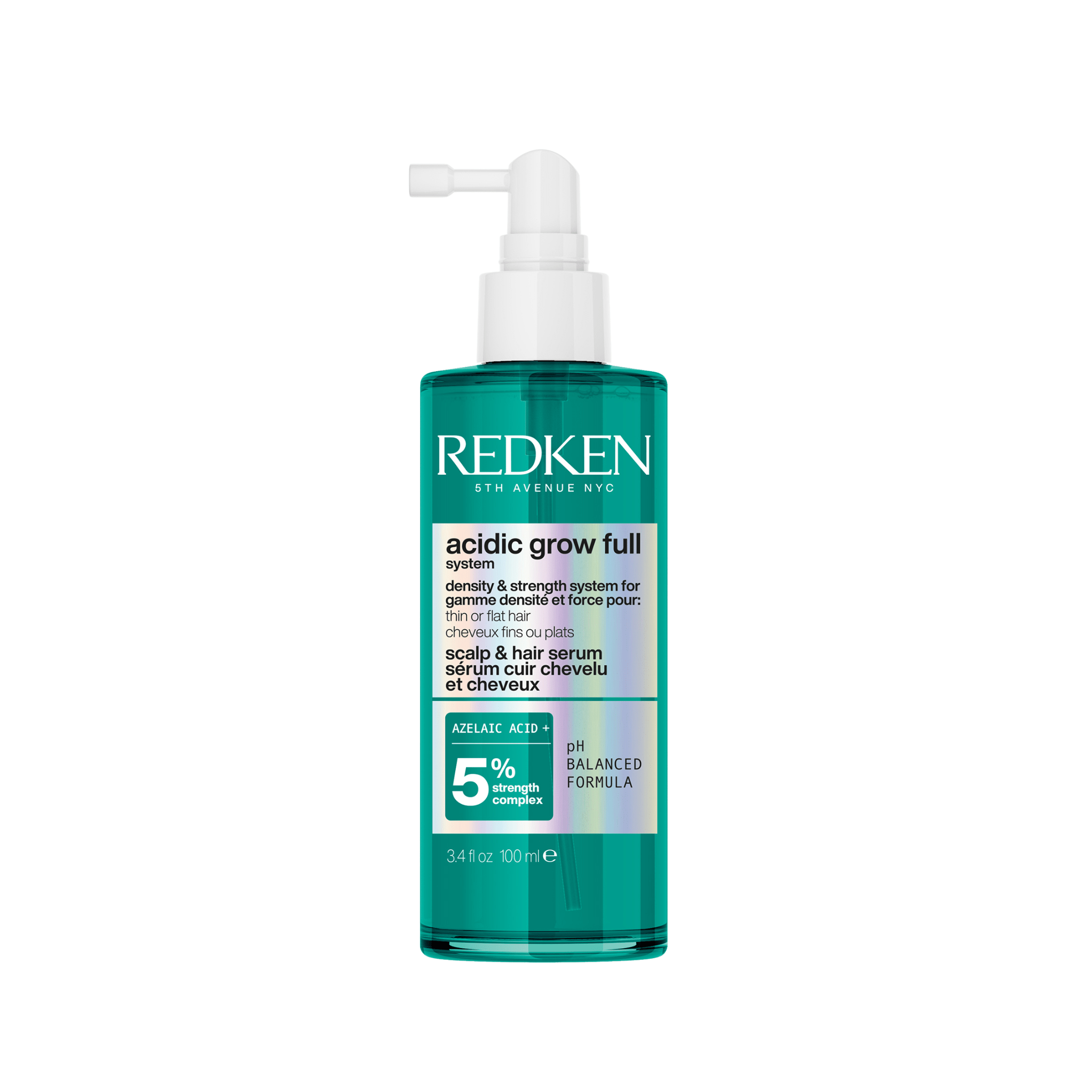 Redken. Sérum Cuir Chevelu et Cheveux Densité et Force Acidic Grow Full - 100 ml - Concept C. Shop