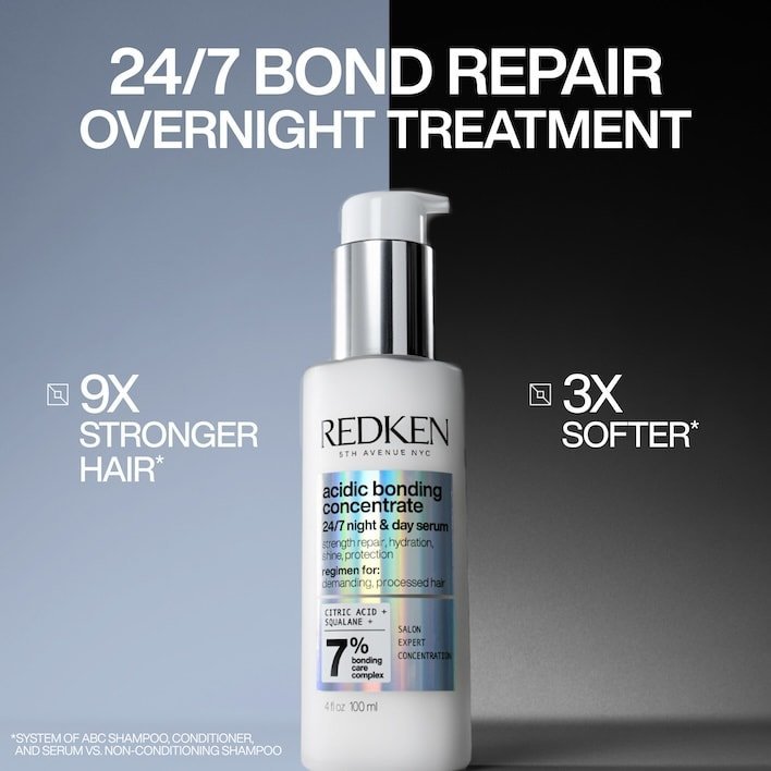 Redken. Sérum Day And Night 24/7 Acidic Bonding Concentrate - 100 ml (Lancement 1er Mars) - Concept C. Shop