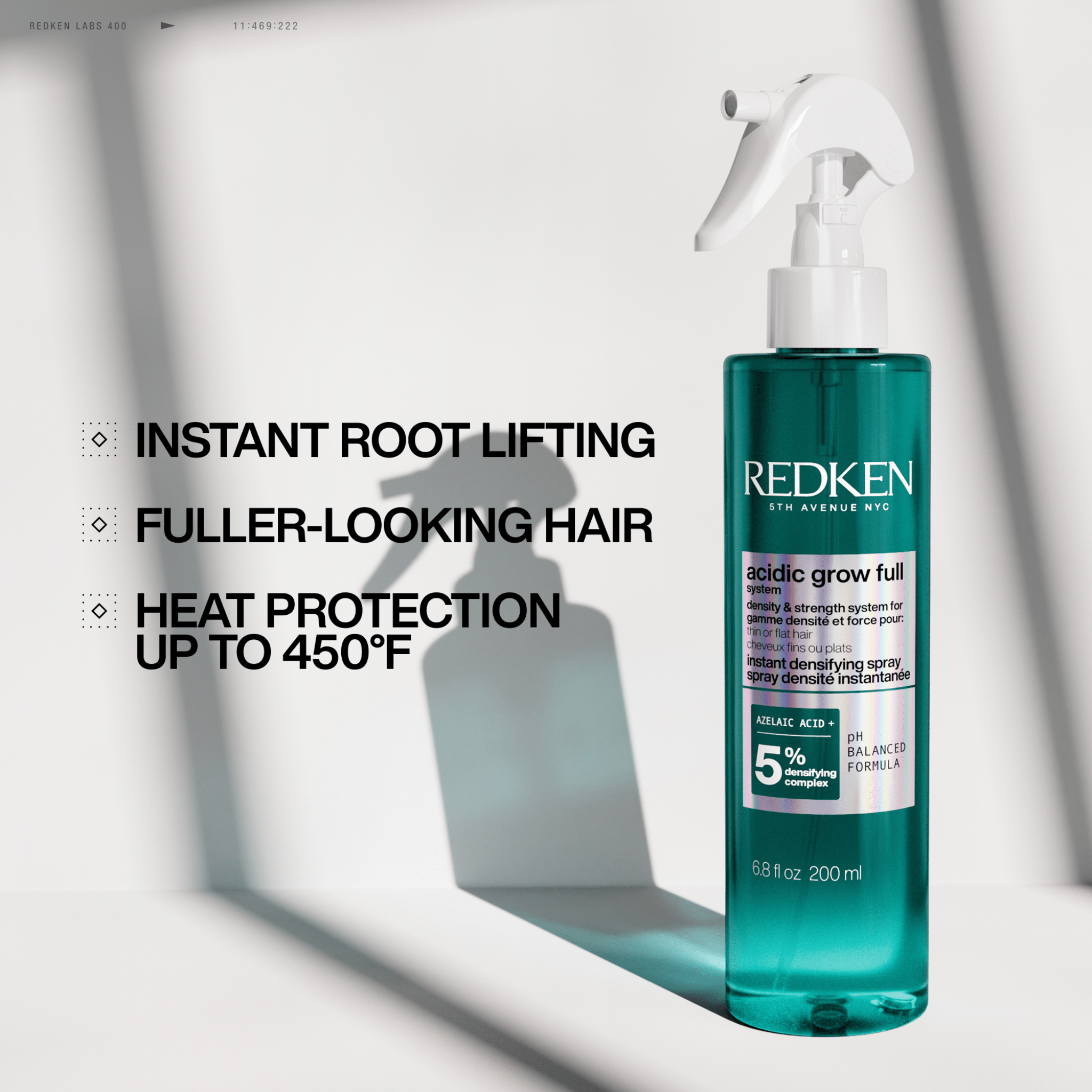 Redken. Spray Densité Instantanée Acidic Grow Full - 200 ml - Concept C. Shop