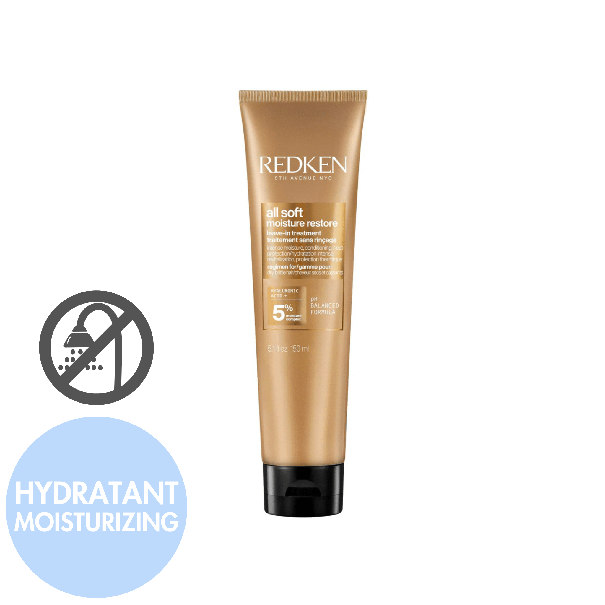 Redken. Traitement Sans - Rinçage Hydratant All Soft - 150 ml - Concept C. Shop