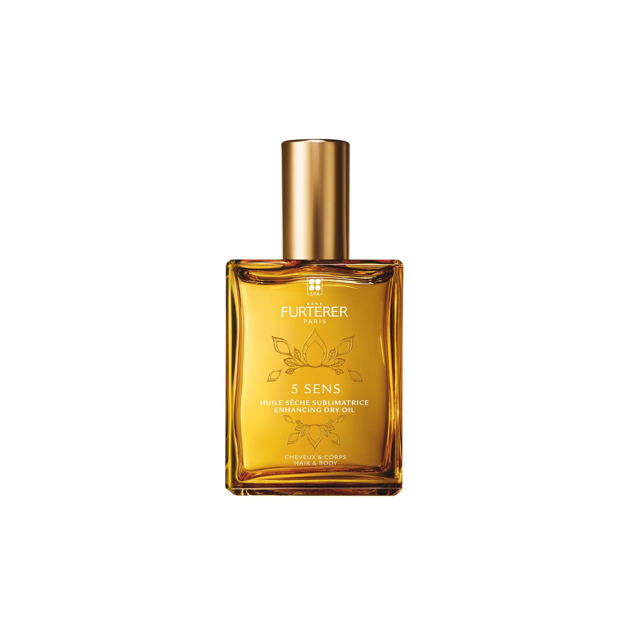 René Furterer. 5 Sens Huile Sèche Sublimatrice Corps et Cheveux - 50 ml - Concept C. Shop