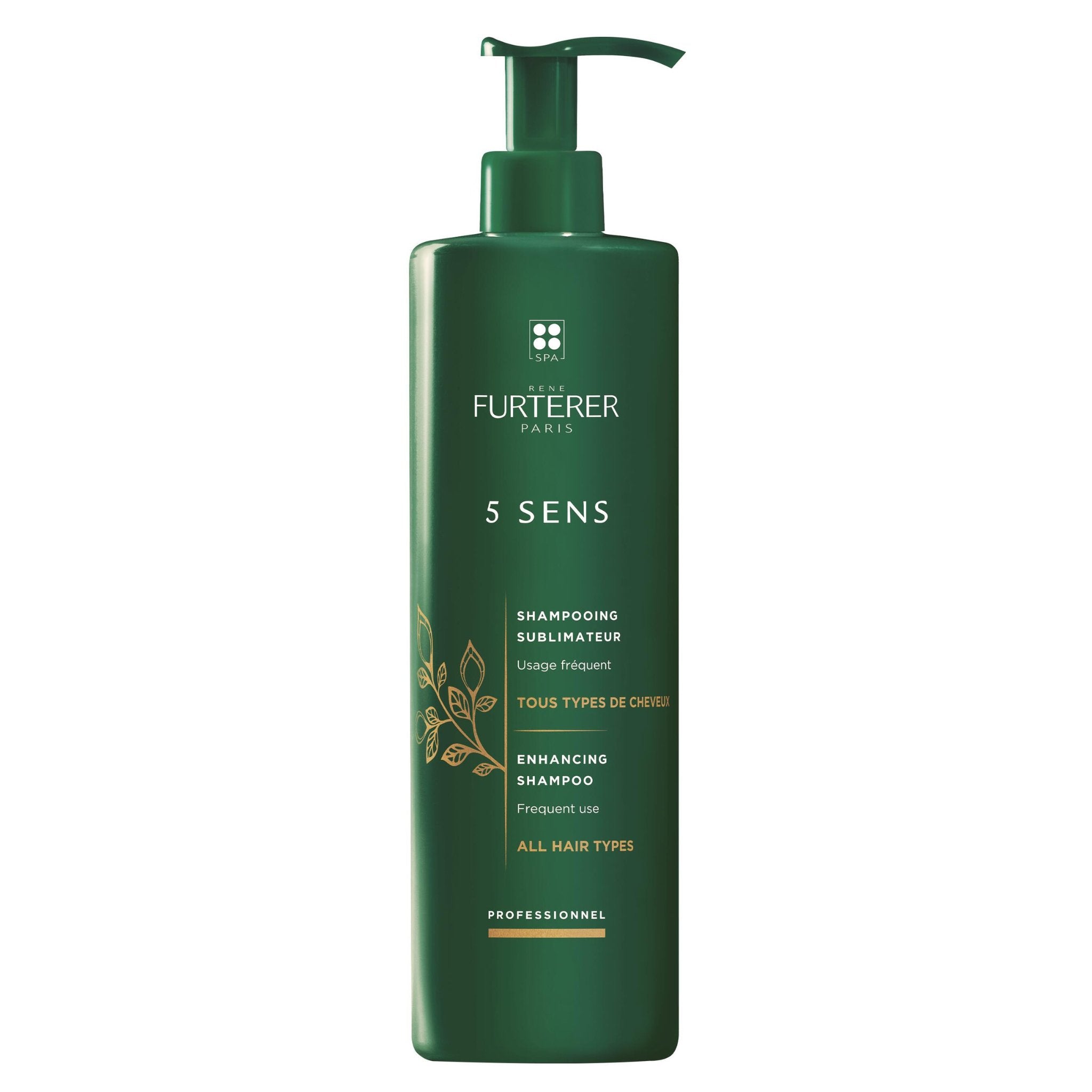 René Furterer. 5 Sens Shampoing Sublimateur - 600 ml - Concept C. Shop