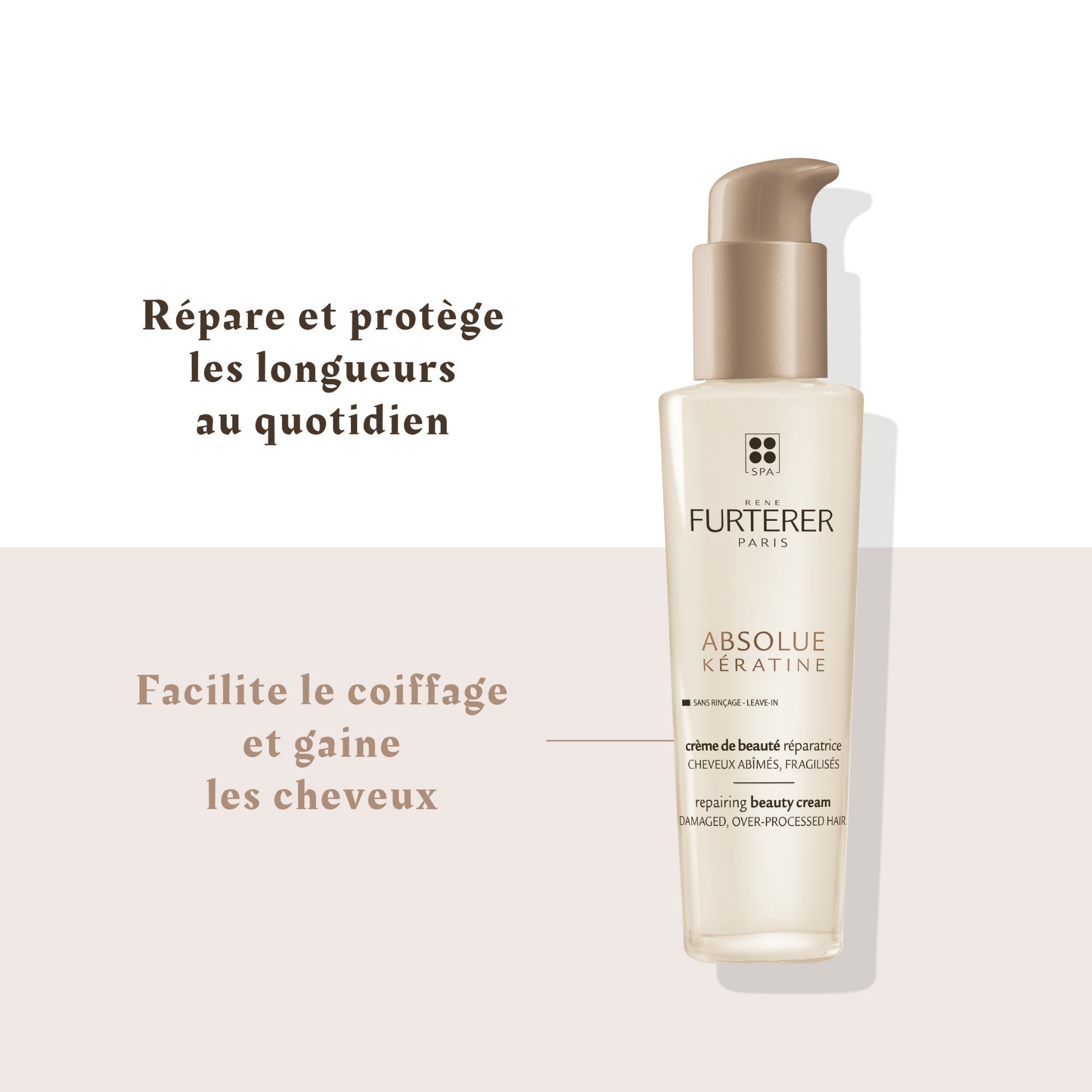 René Furterer. Absolue Kératine Crème de Beauté Réparatrice Sans Rinçage - 100 ml - Concept C. Shop