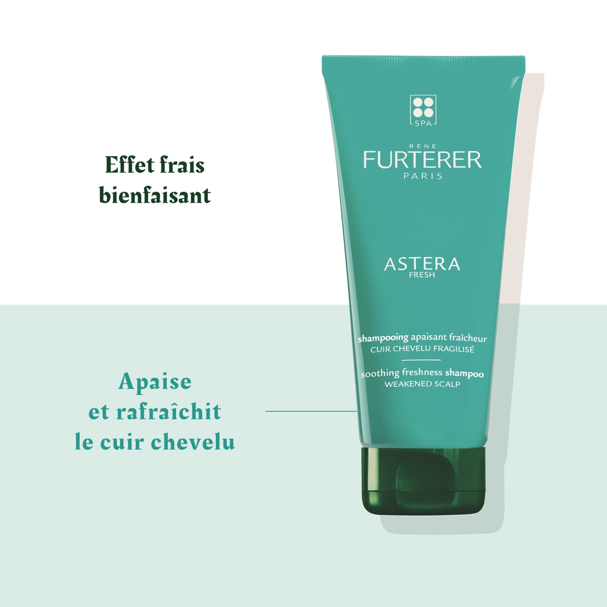 René Furterer. Astera Fresh Shampoing Apaisant Fraîcheur aux Huiles Essentielles - 200 ml - Concept C. Shop