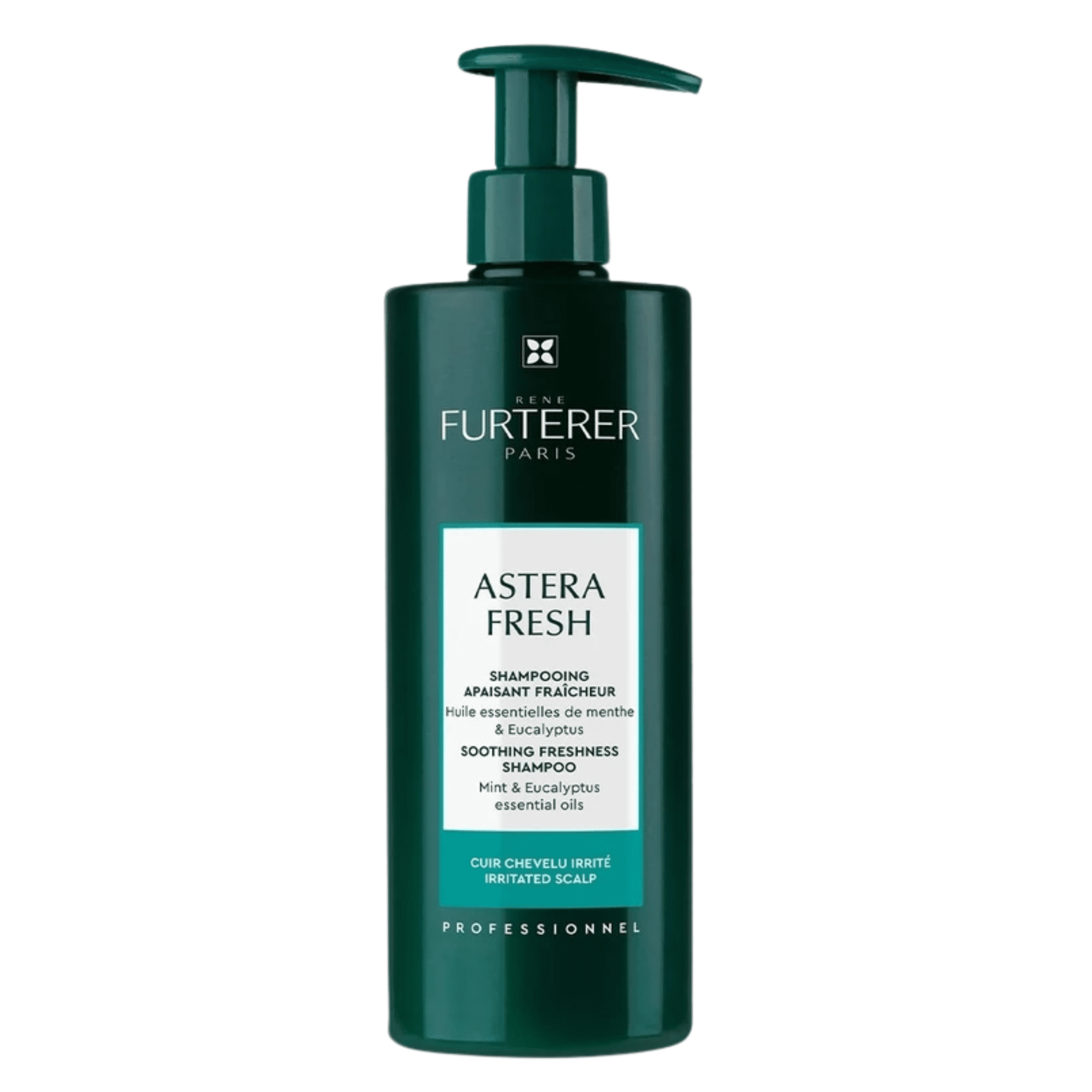 René Furterer. Astera Fresh Shampoing Apaisant Fraîcheur aux Huiles Essentielles - 500 ml - Concept C. Shop