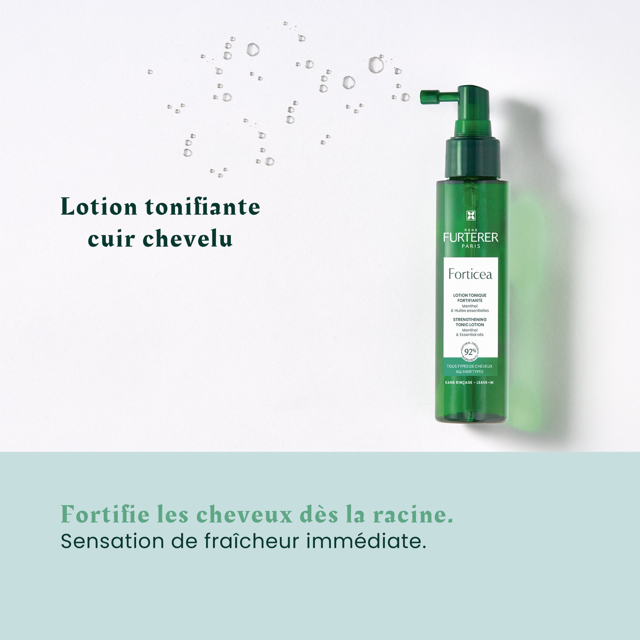 René Furterer. Forticea Lotion Énergisante Force et Vigueur - 100 ml - Concept C. Shop