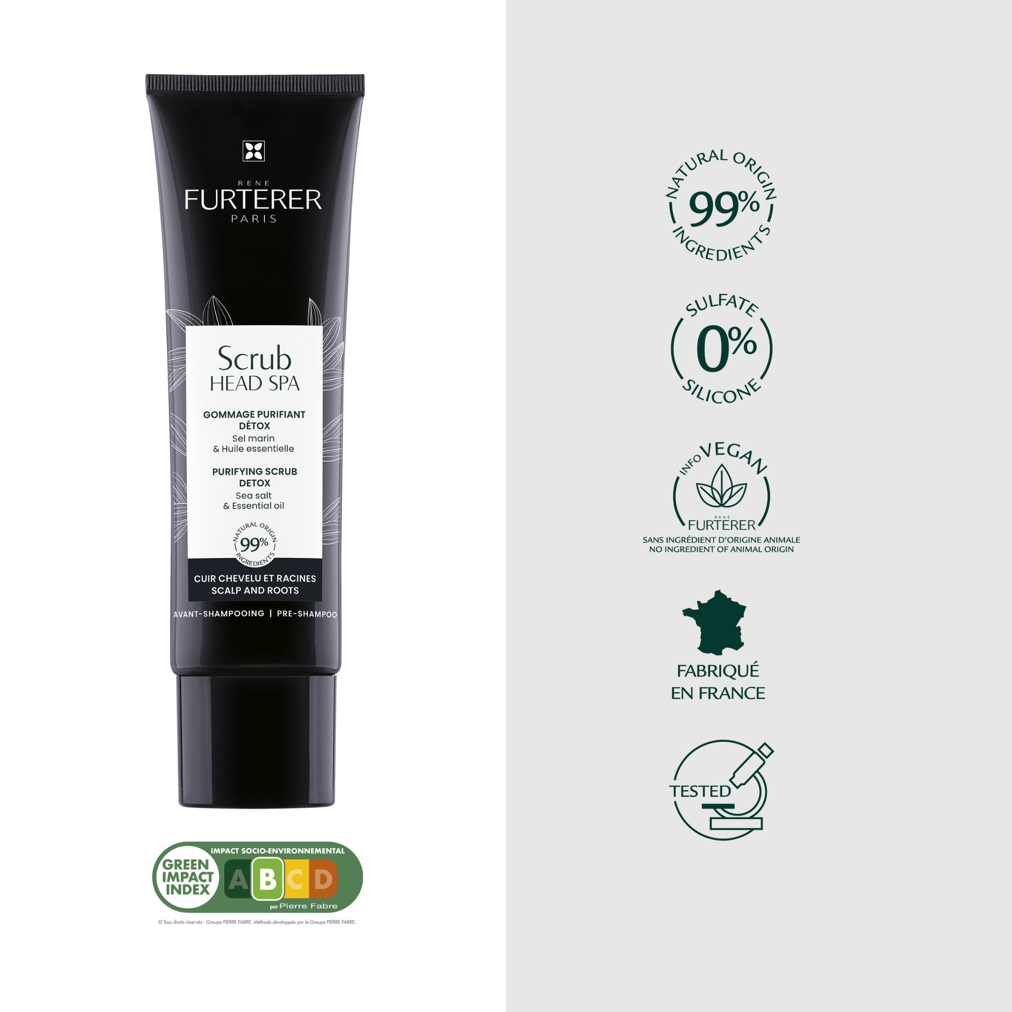 René Furterer. Gommage Purifiant Head Spa - 150 ml - Concept C. Shop