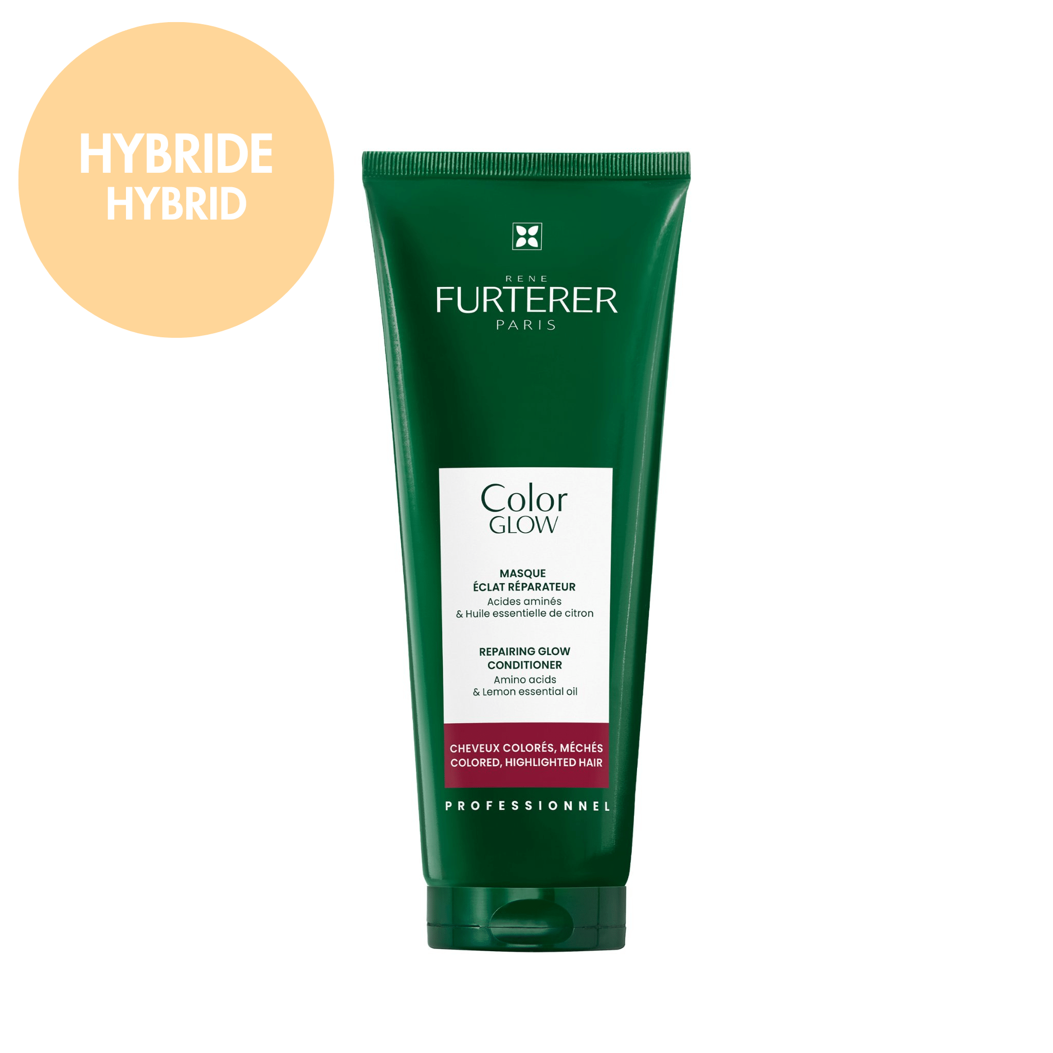 René Furterer. Masque Éclat Réparateur Color Glow - 250 ml - Concept C. Shop