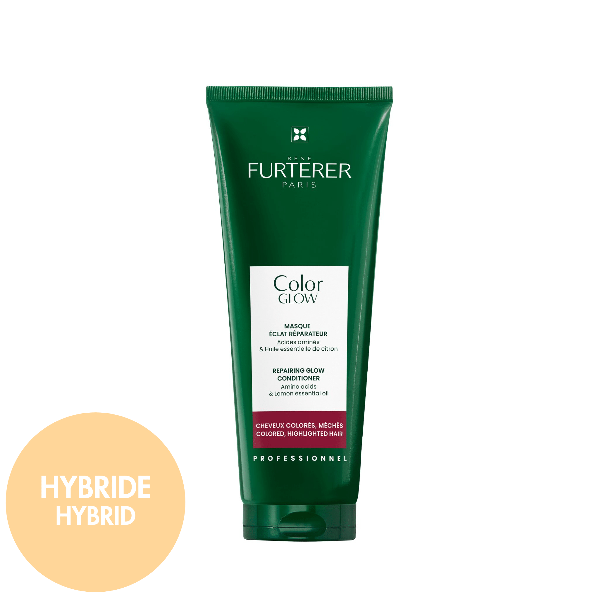 René Furterer. Masque Éclat Réparateur Color Glow - 250 ml - Concept C. Shop