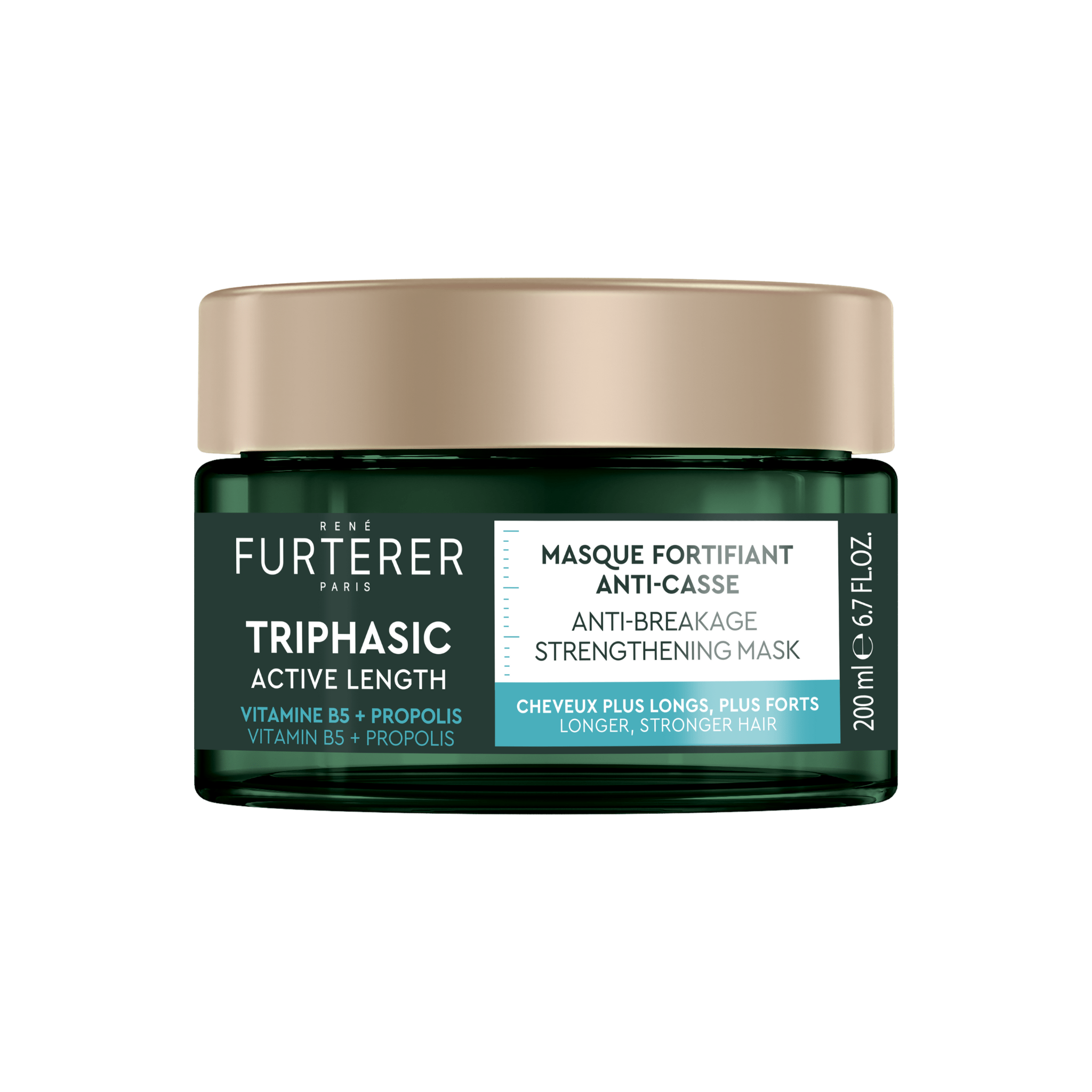 René Furterer. Triphasic Active Length Anti-Breakage Strengthening Mask - 200 ml