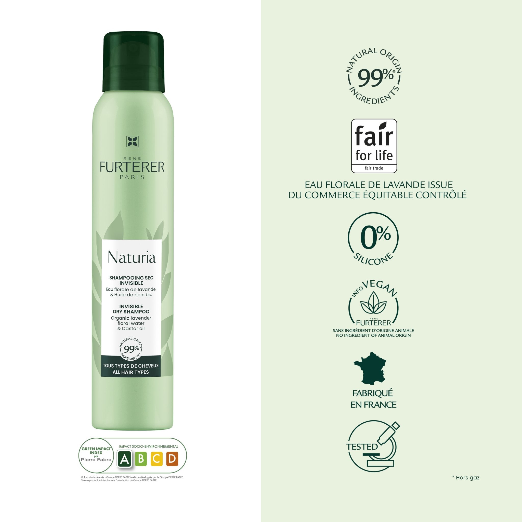 René Furterer. Naturia Shampoing Sec - 200 ml - Concept C. Shop