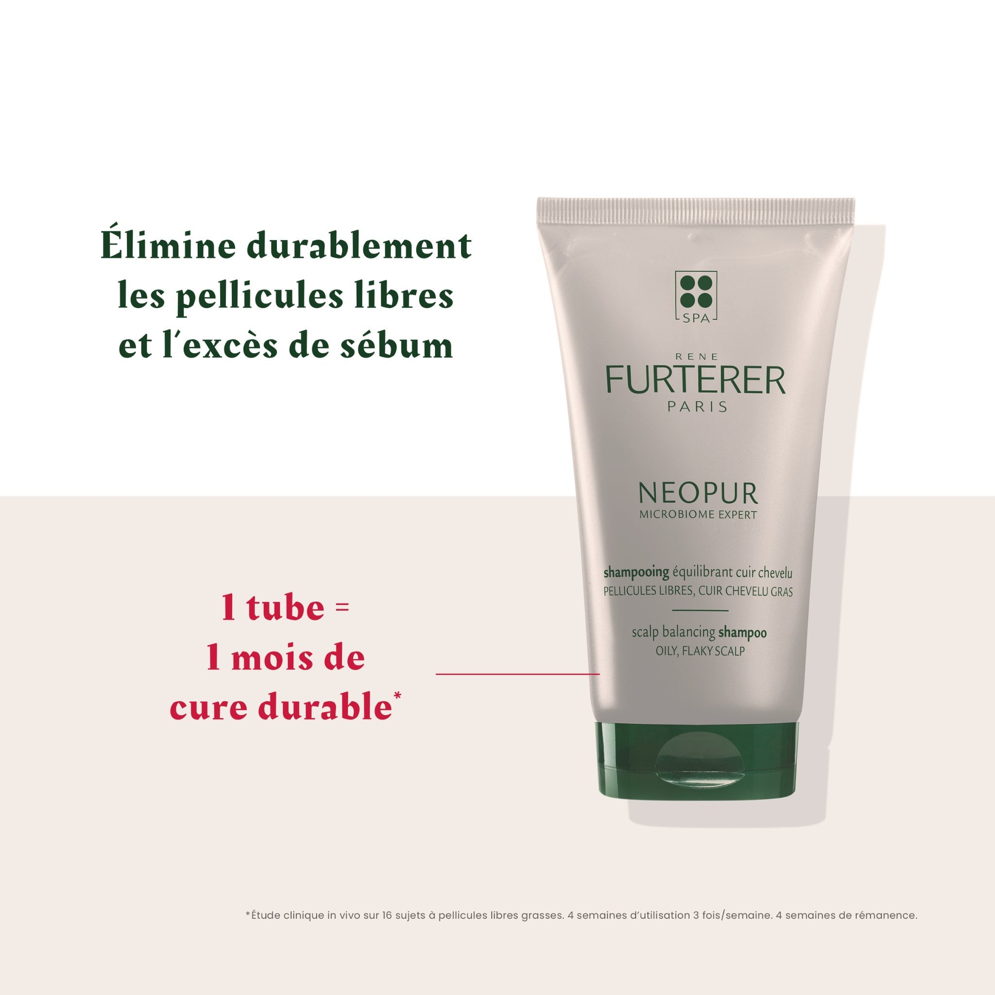 René Furterer. Neopur Shampoing Équilibrant Cuir Chevelu Gras - 150 ml - Concept C. Shop