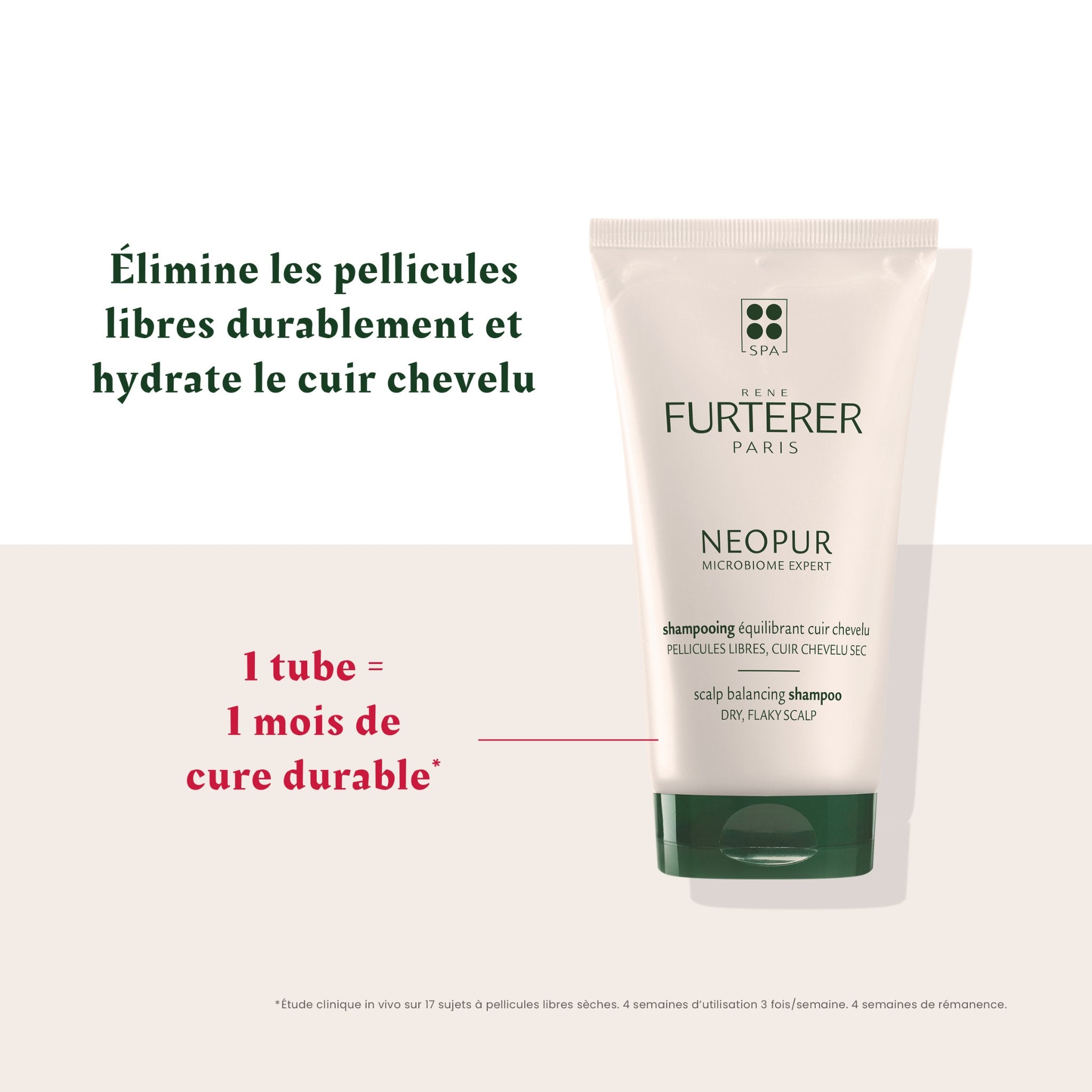 René Furterer. Neopur Shampoing Équilibrant Cuir Chevelu Sec - 150 ml - Concept C. Shop