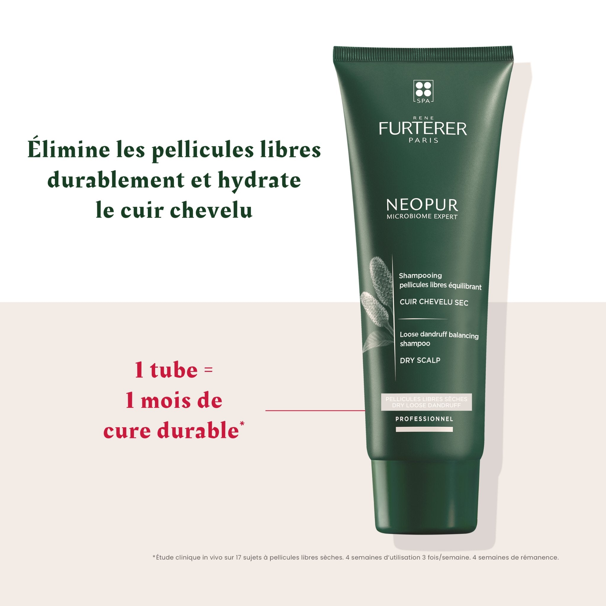 René Furterer. Neopur Shampoing Équilibrant Cuir Chevelu Sec - 250 ml - Concept C. Shop