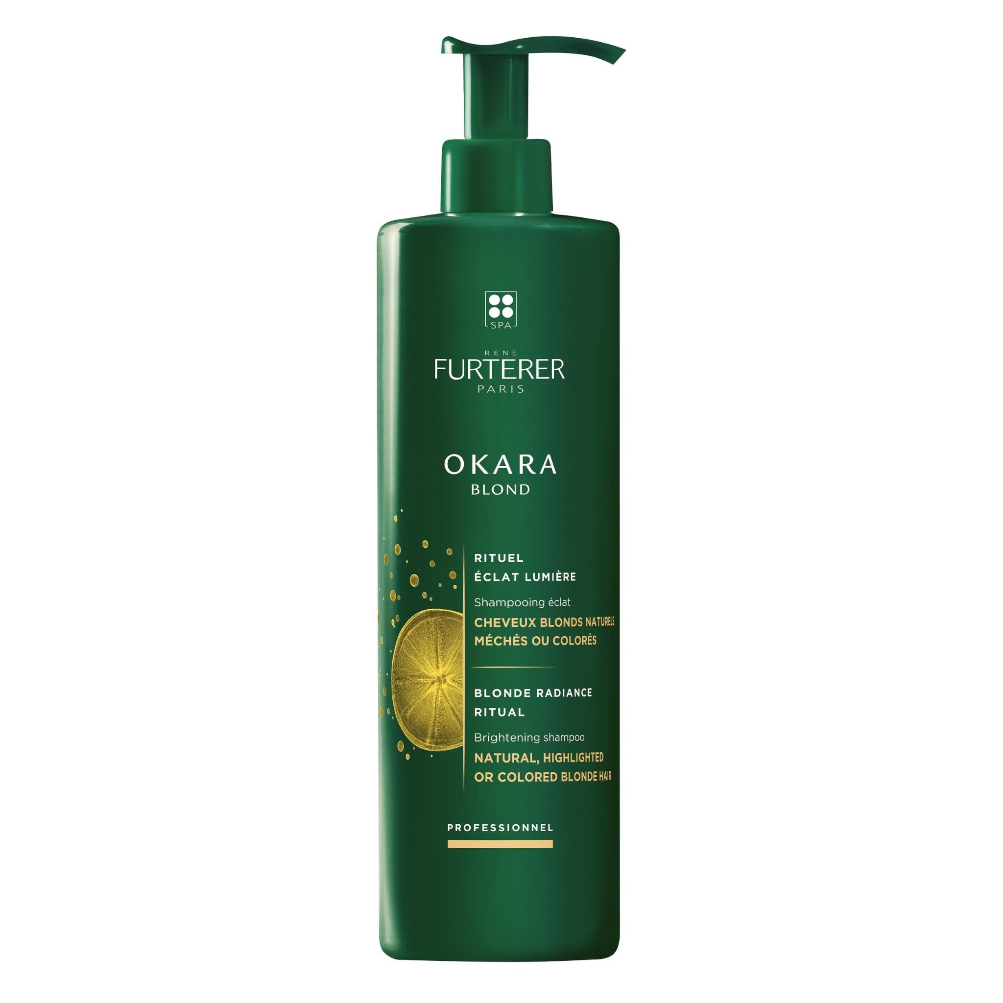 René Furterer. Okara Blond Shampoing Éclat - 600 ml - Concept C. Shop