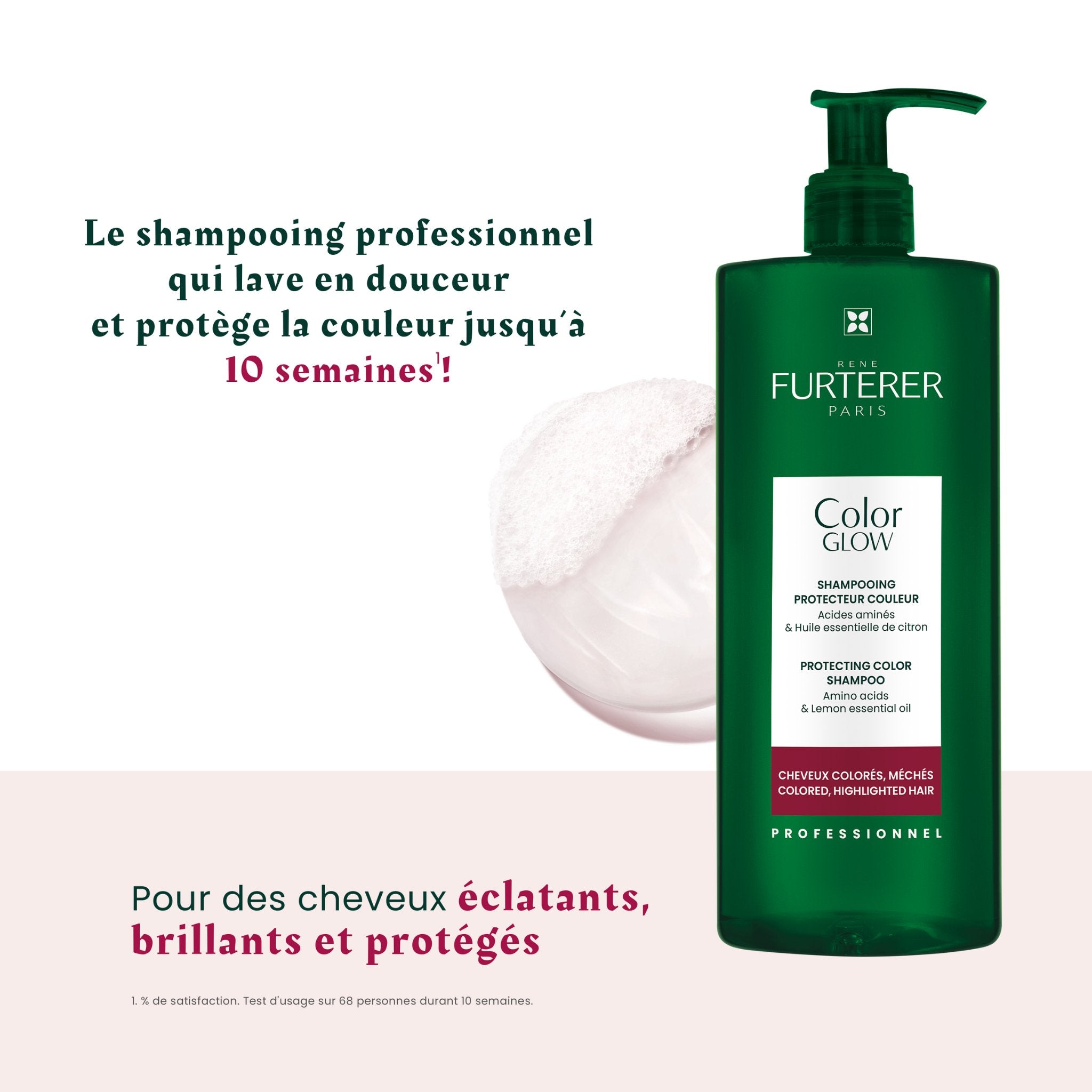 René Furterer. Shampoing Color Glow - 500 ml - Concept C. Shop