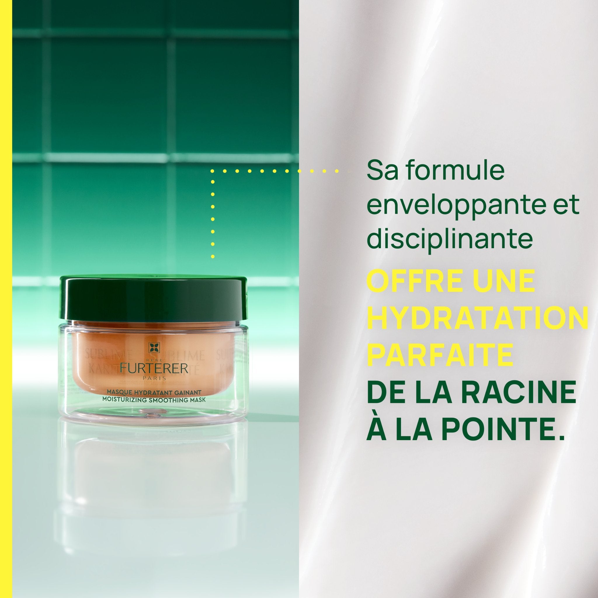 René Furterer. Sublime Karité Masque Hydratant Gainant - 100 ml - Concept C. Shop