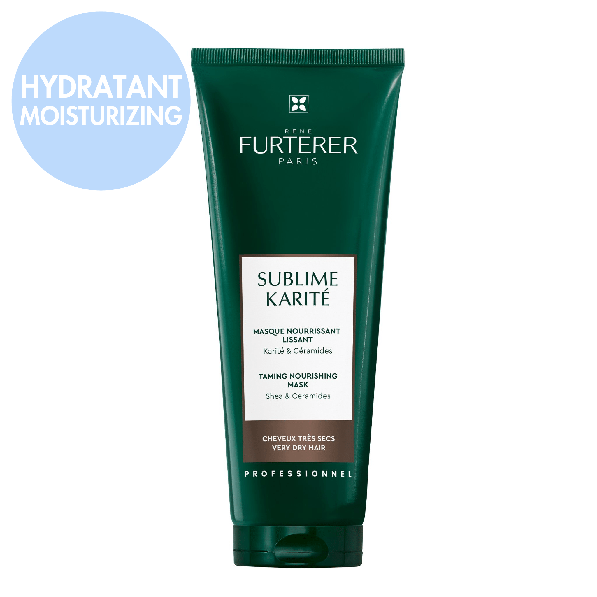 René Furterer. Sublime Karité Masque Nourrissant Lissant - 250 ml - Concept C. Shop