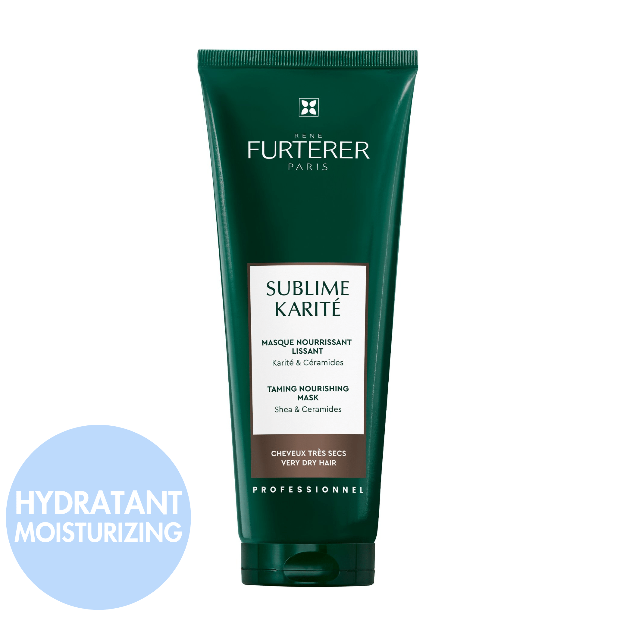 René Furterer. Sublime Karité Masque Nourrissant Lissant - 250 ml - Concept C. Shop