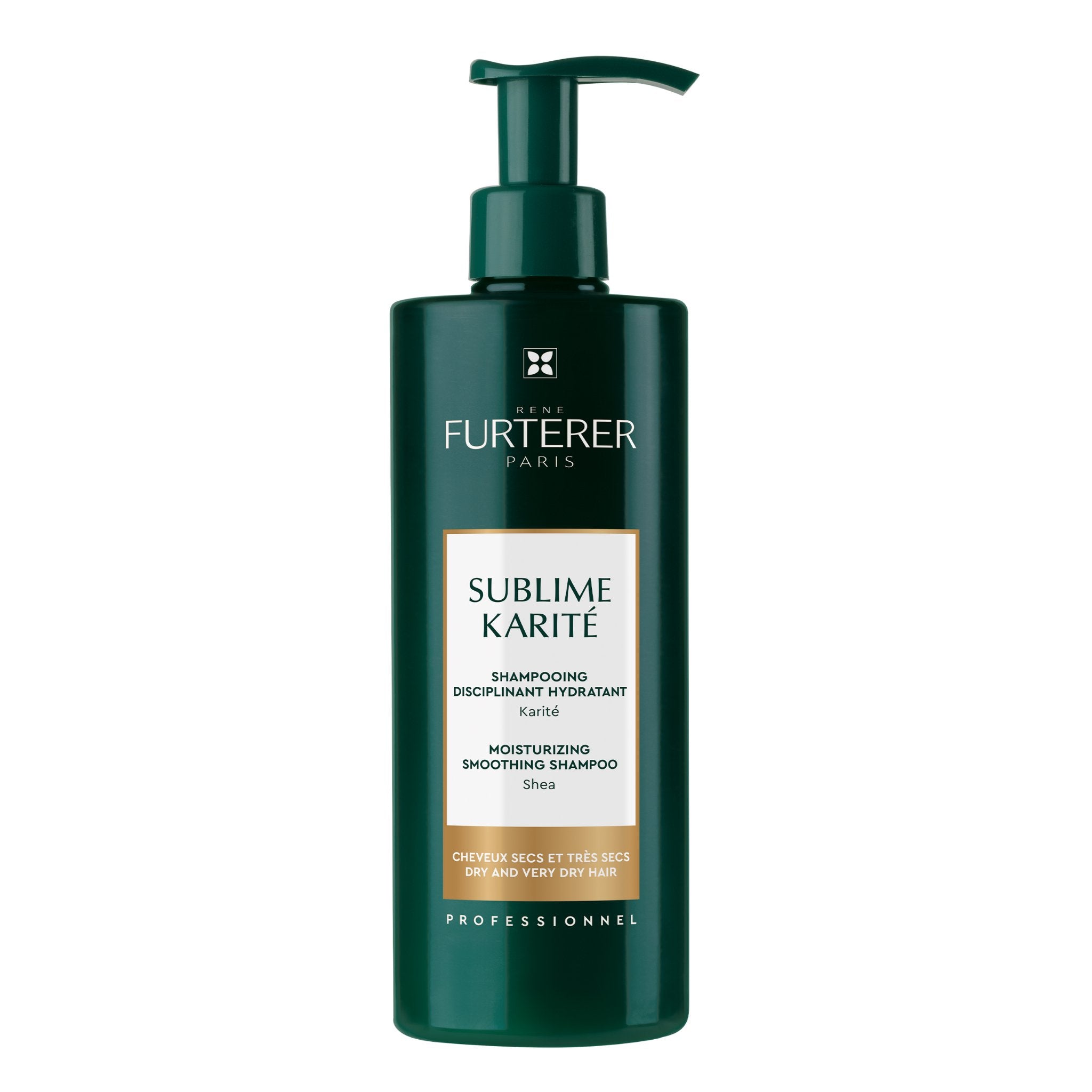 René Furterer. Sublime Karité Shampoing Disciplinant Hydratant - 500 ml - Concept C. Shop