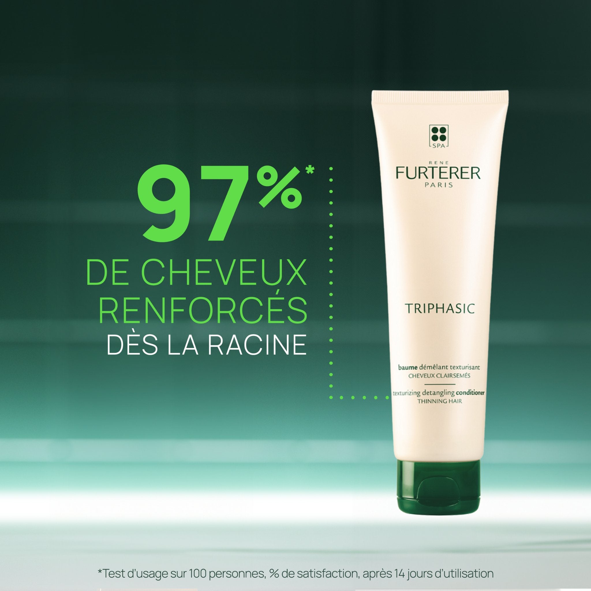 René Furterer. Triphasic Baume Démêlant Texturisant - 150 ml - Concept C. Shop